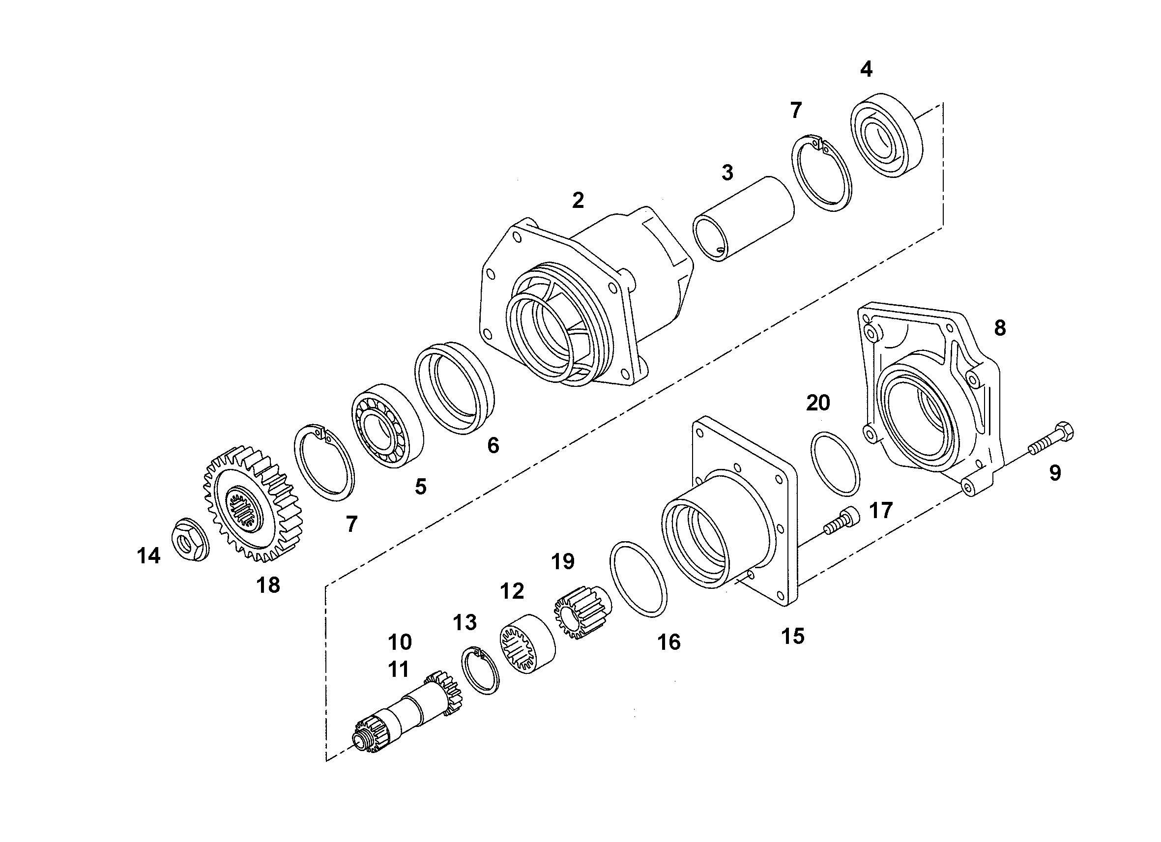 ВЕДУЩЕЕ КОЛЕСО 40 Z 10017474 LIEBHERR