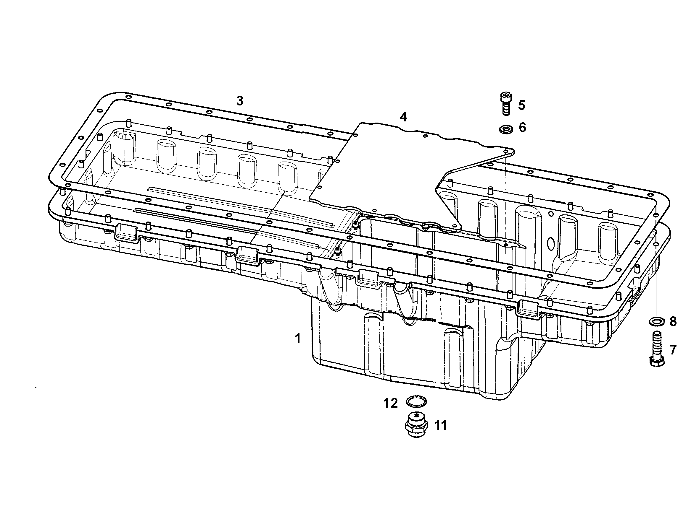 ВАННА МАСЛЯННАЯ 9075561 LIEBHERR