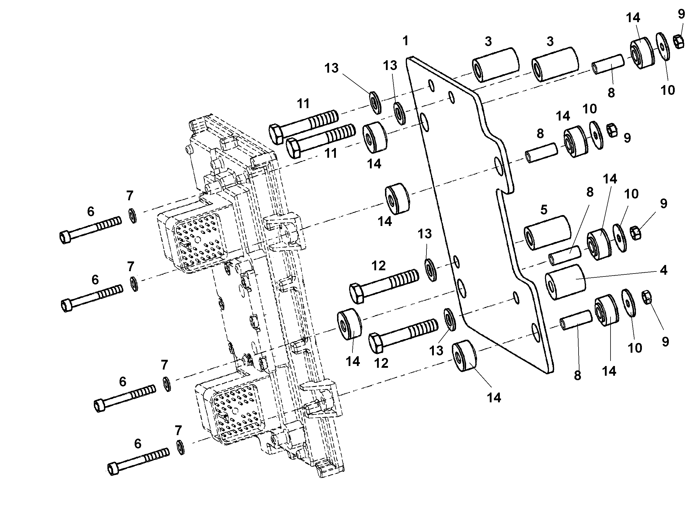 ГИЛЬЗА РАСПОРНАЯ 11X24X28,5 9074325 LIEBHERR