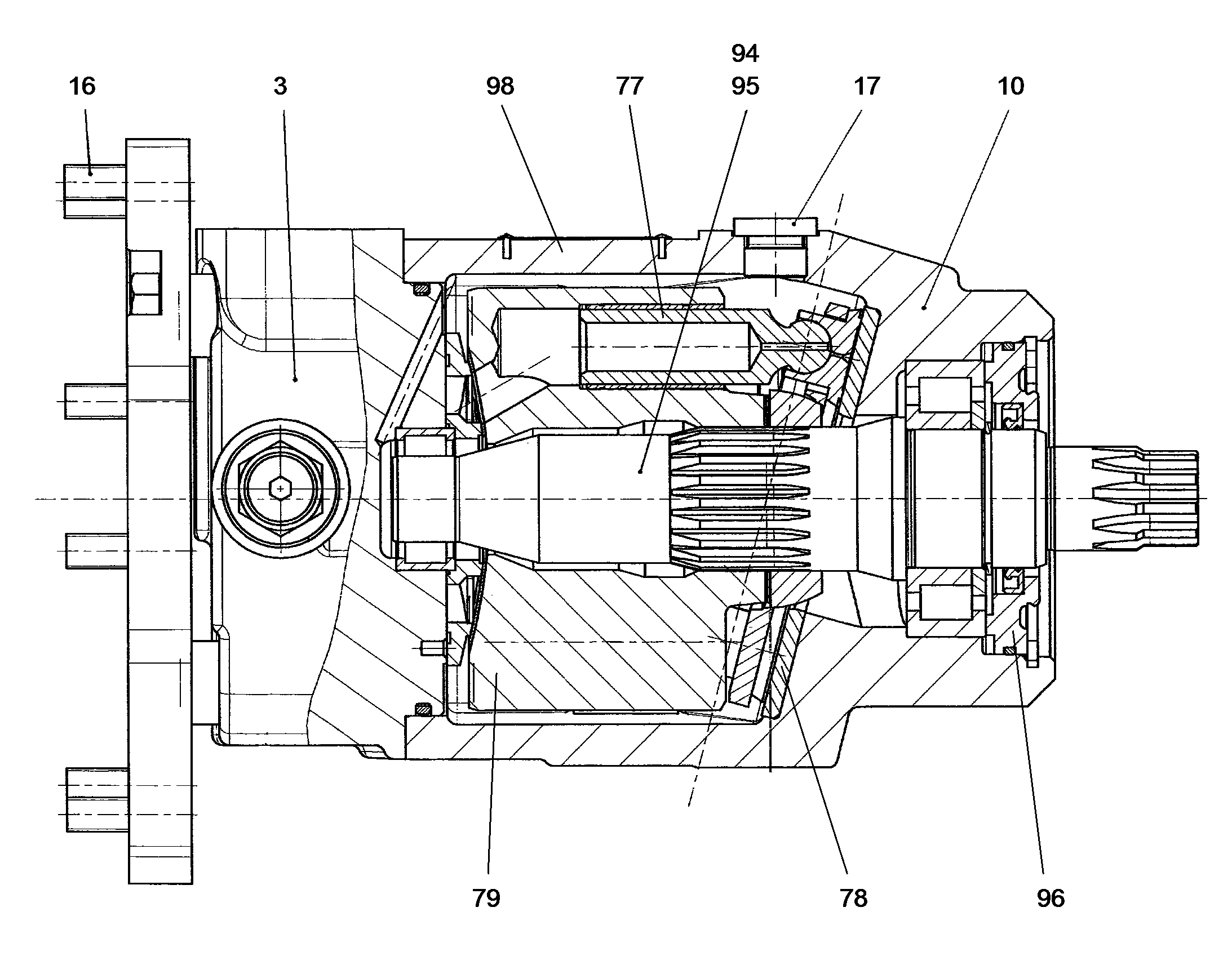 РЕМКОМПЛЕКТ, ВАЛ NG 075 9080826 LIEBHERR