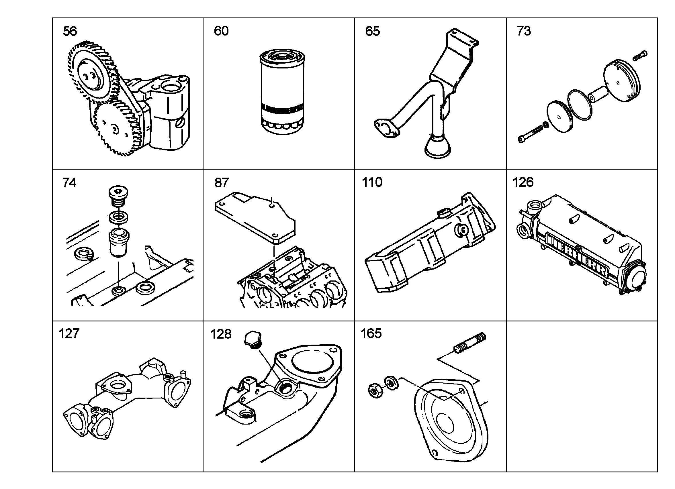 ЭЛЕМЕНТЫ ЗАПИРАЮЩИЕ 9079558 LIEBHERR