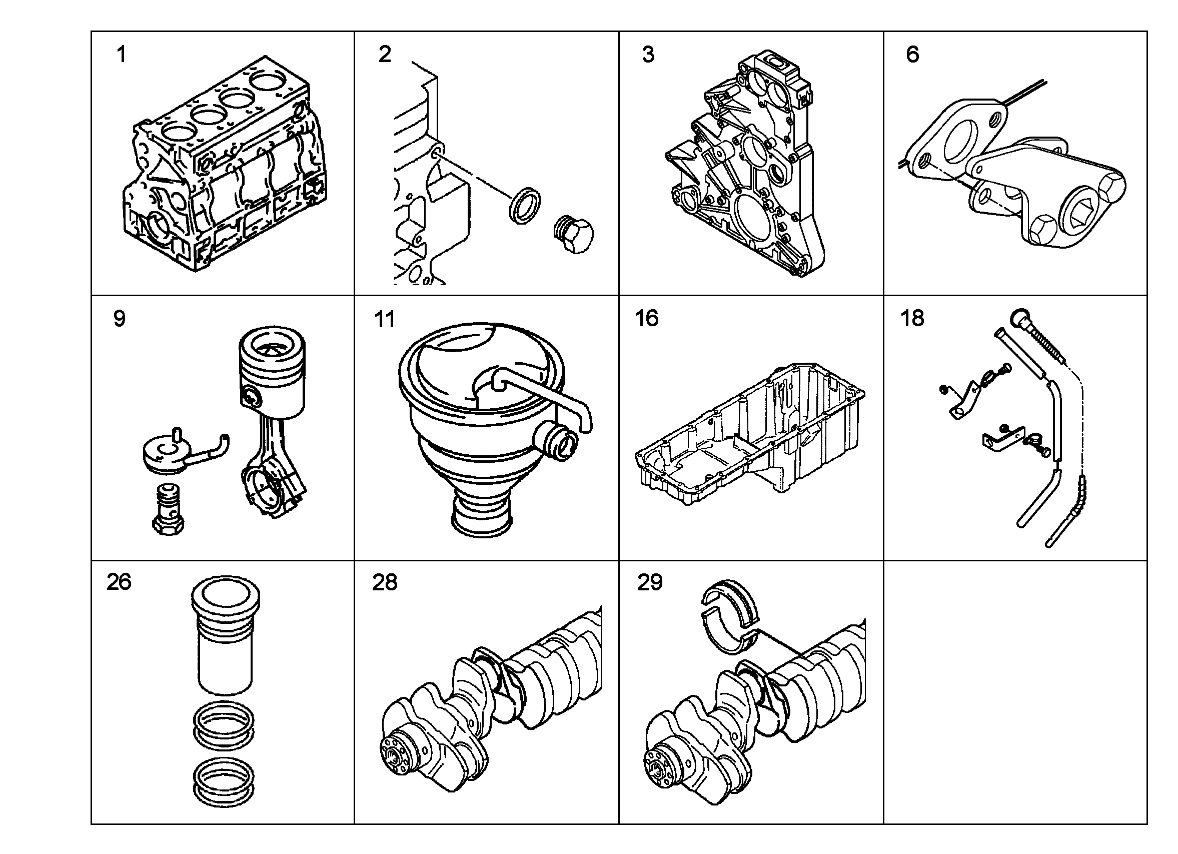 ЗАГЛУШКА РЕЗЬБОВАЯ M16 9739096 LIEBHERR