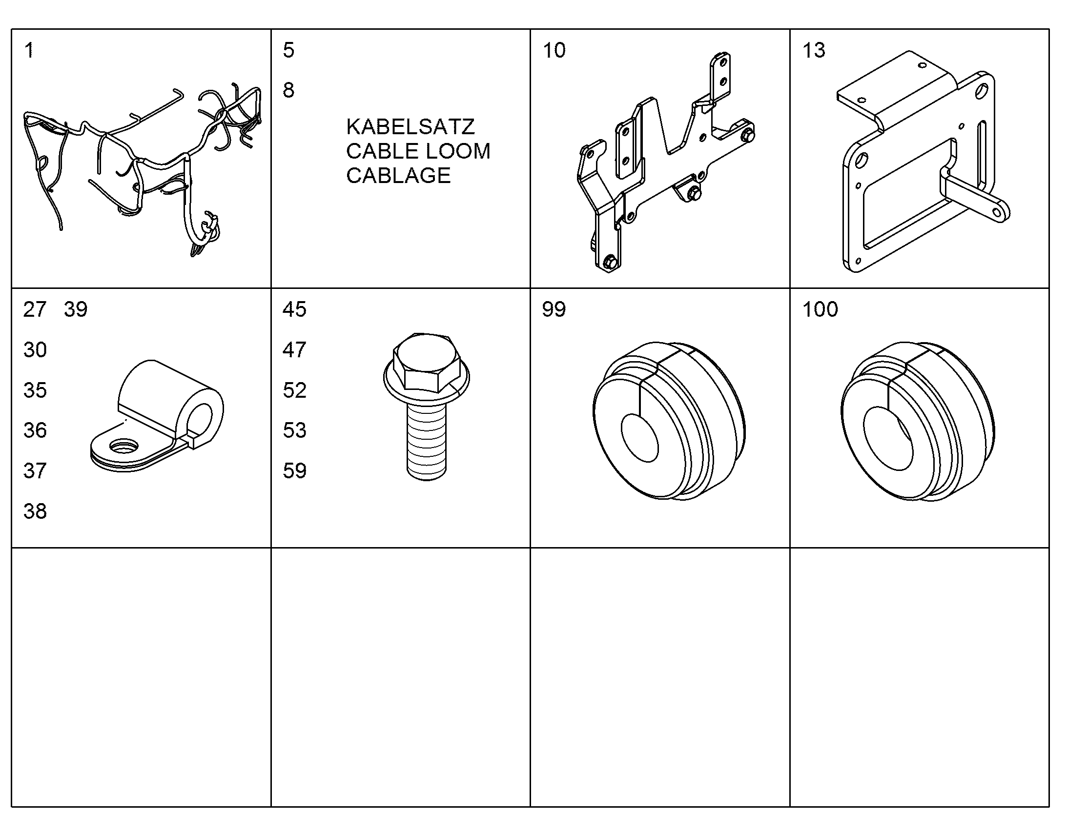 ДЕРЖАТЕЛЬ 10133545 LIEBHERR
