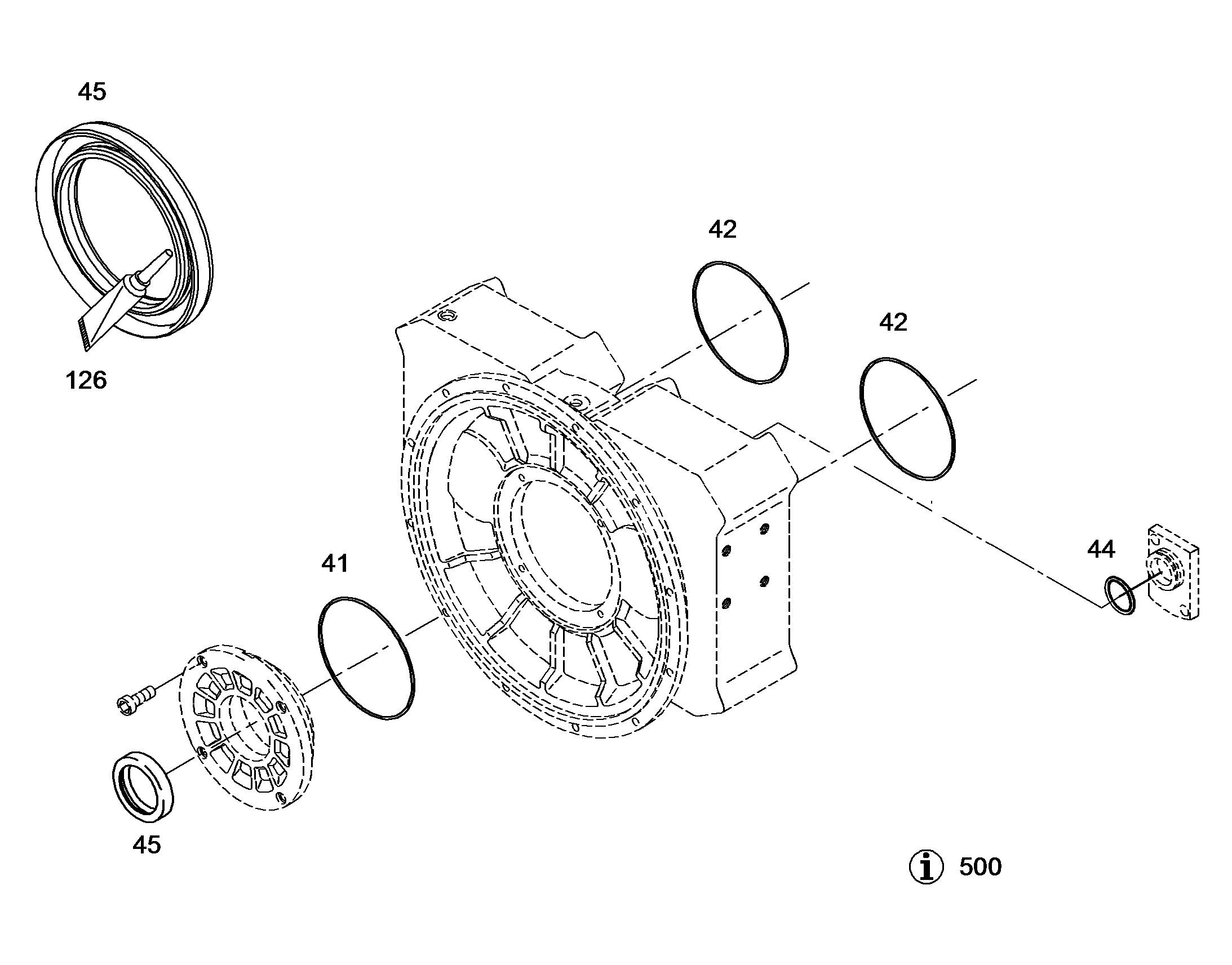 УПЛОТНИТЕЛЬНОЕ КОЛЬЦО ISO 3601-1 221,84X3,53 7380634 LIEBHERR