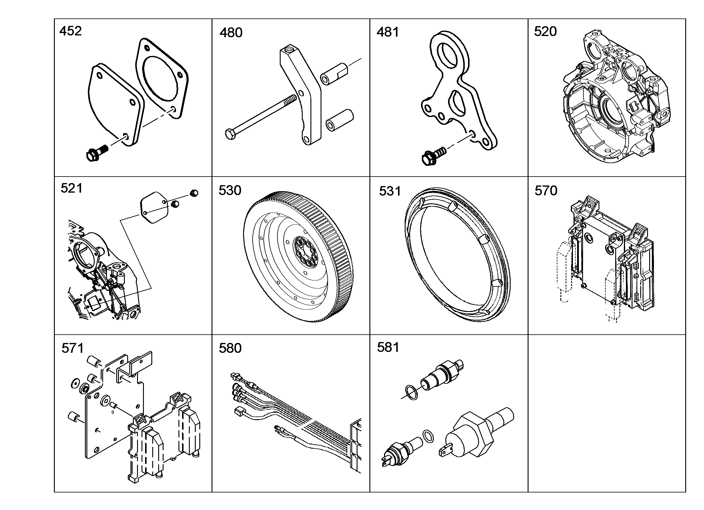 ЭЛЕМЕНТЫ ЗАПИРАЮЩИЕ 9080662 LIEBHERR
