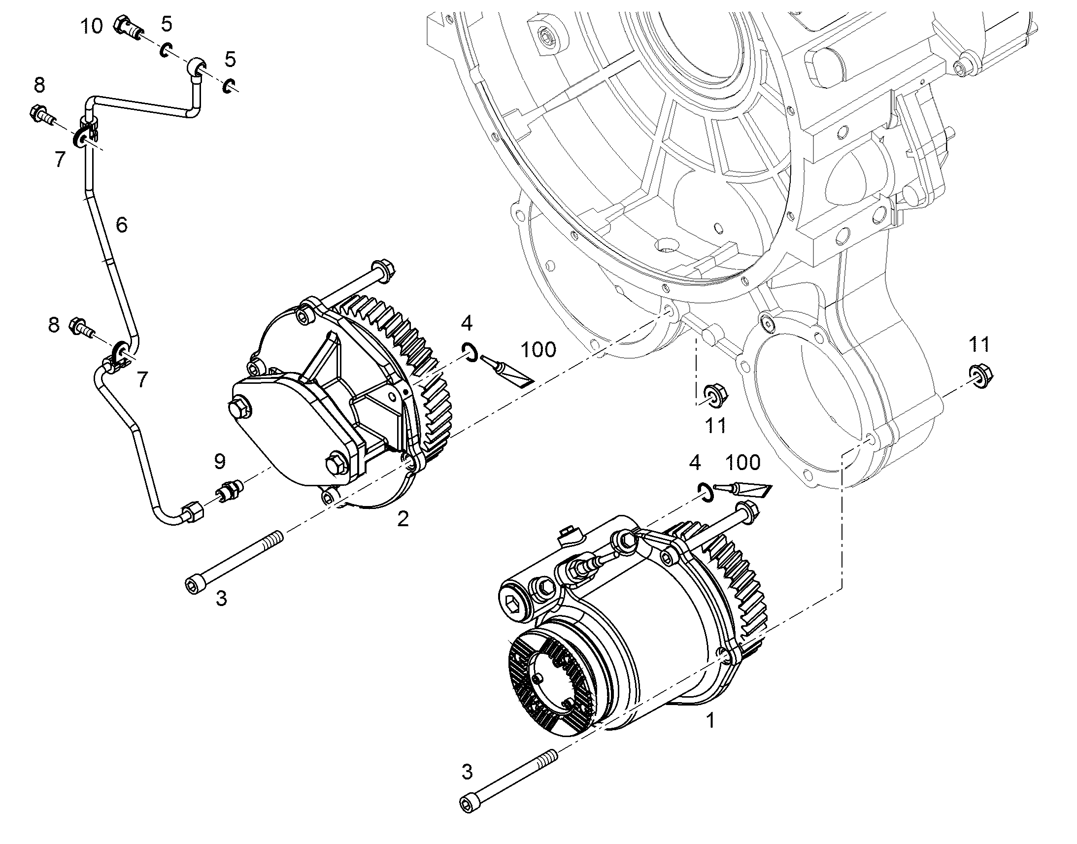 ШЕСТИГРАННАЯ ГАЙКА M12 12211549 LIEBHERR