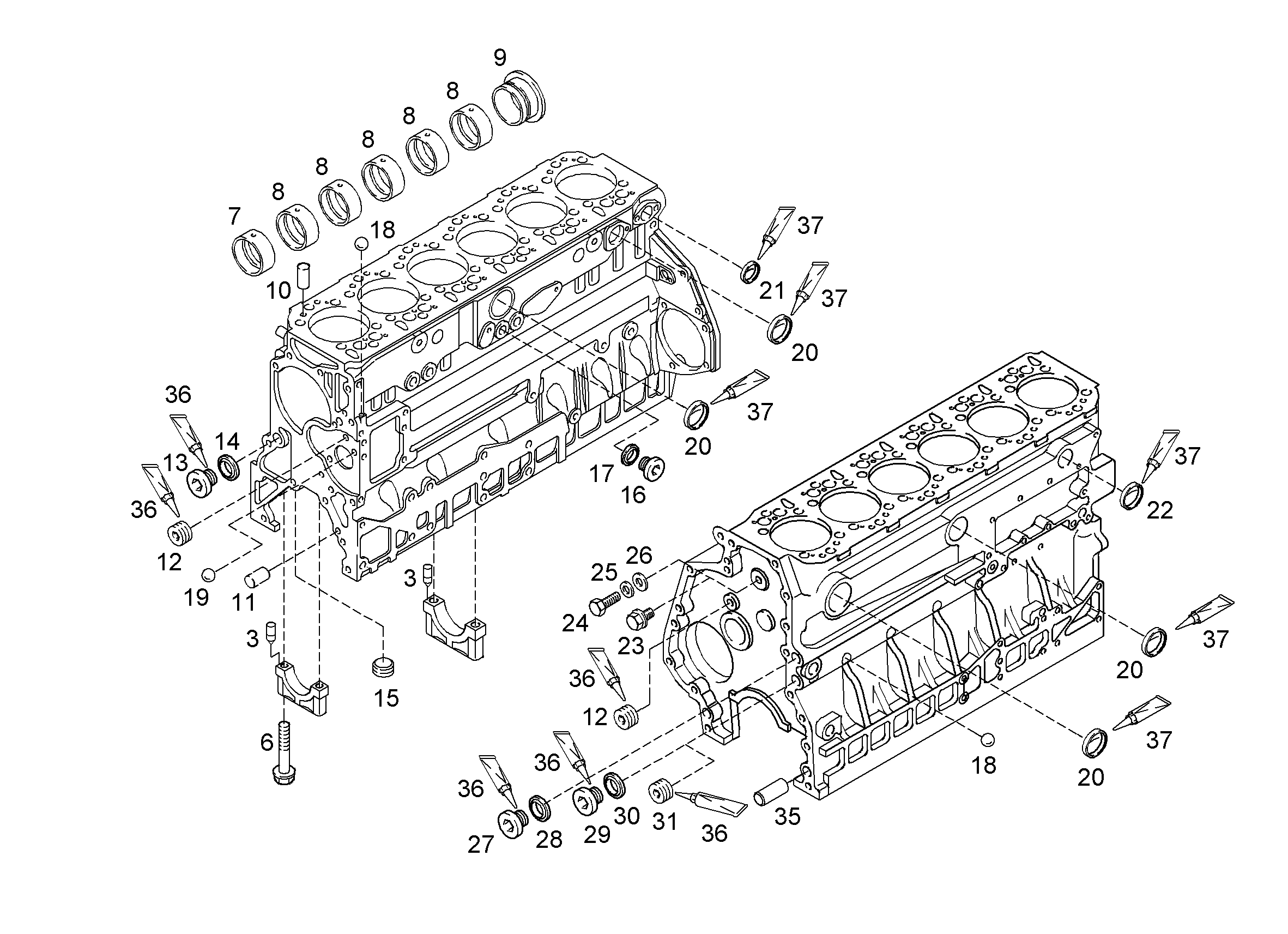 ШТИФТ ЦИЛИНДРИЧЕСКИЙ 10222310 LIEBHERR