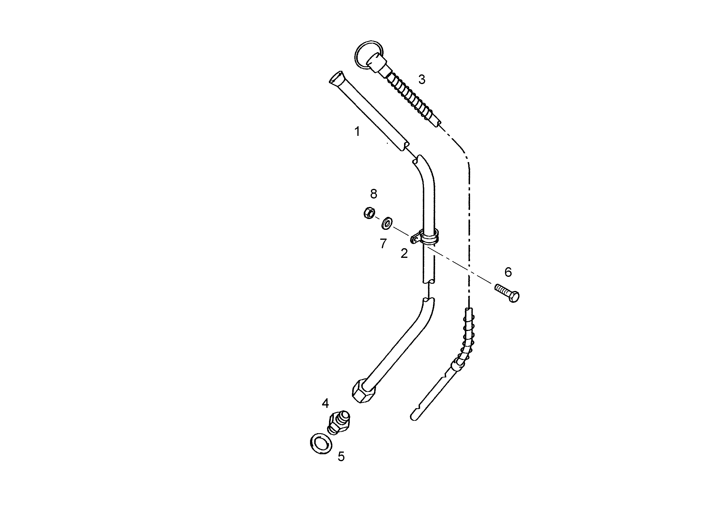 СКОБА D1 10X20 W1-2-EPDM 10222364 LIEBHERR