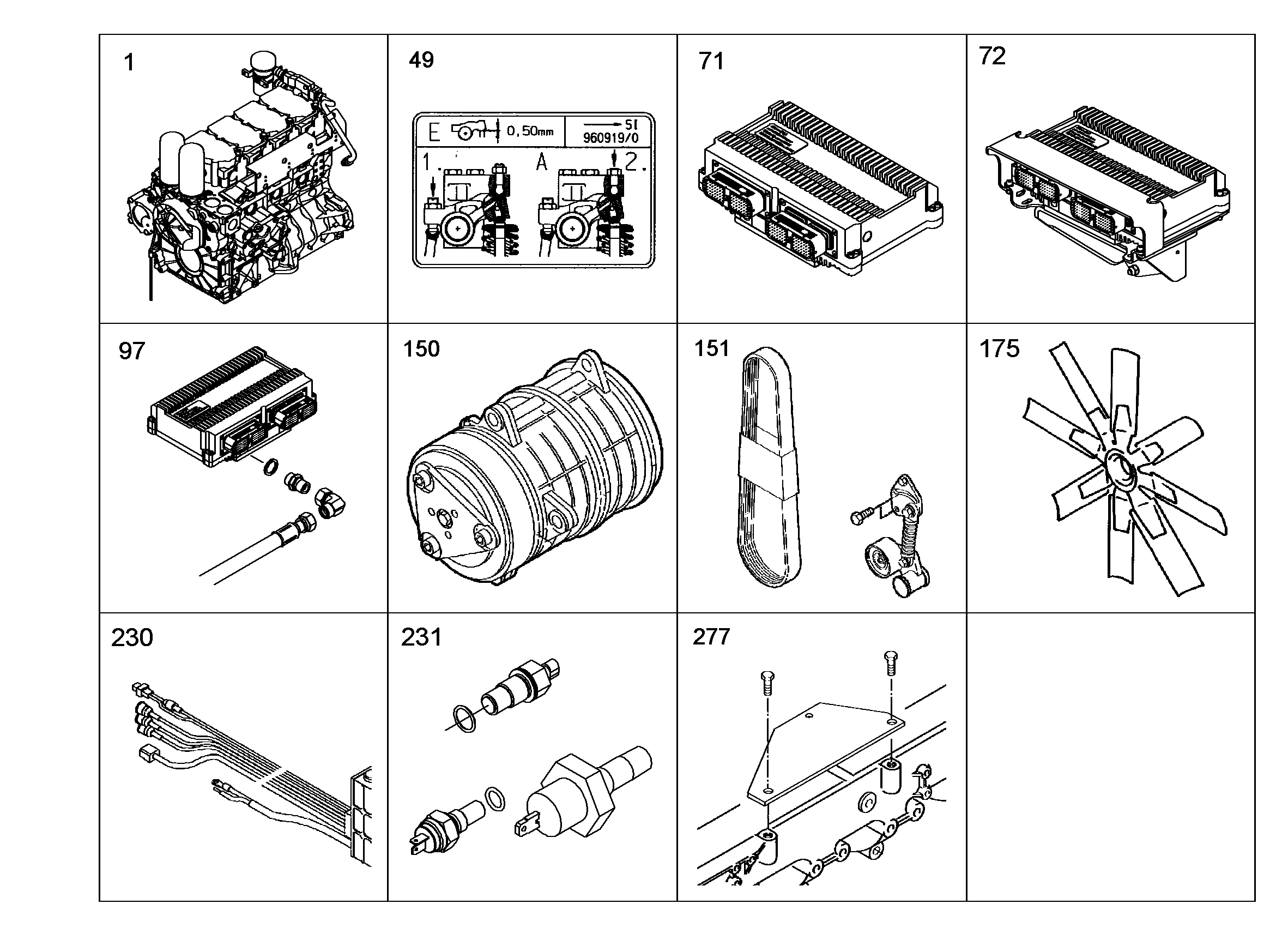МОНТАЖ СЕНТИЛЯТОРА 10154973 LIEBHERR