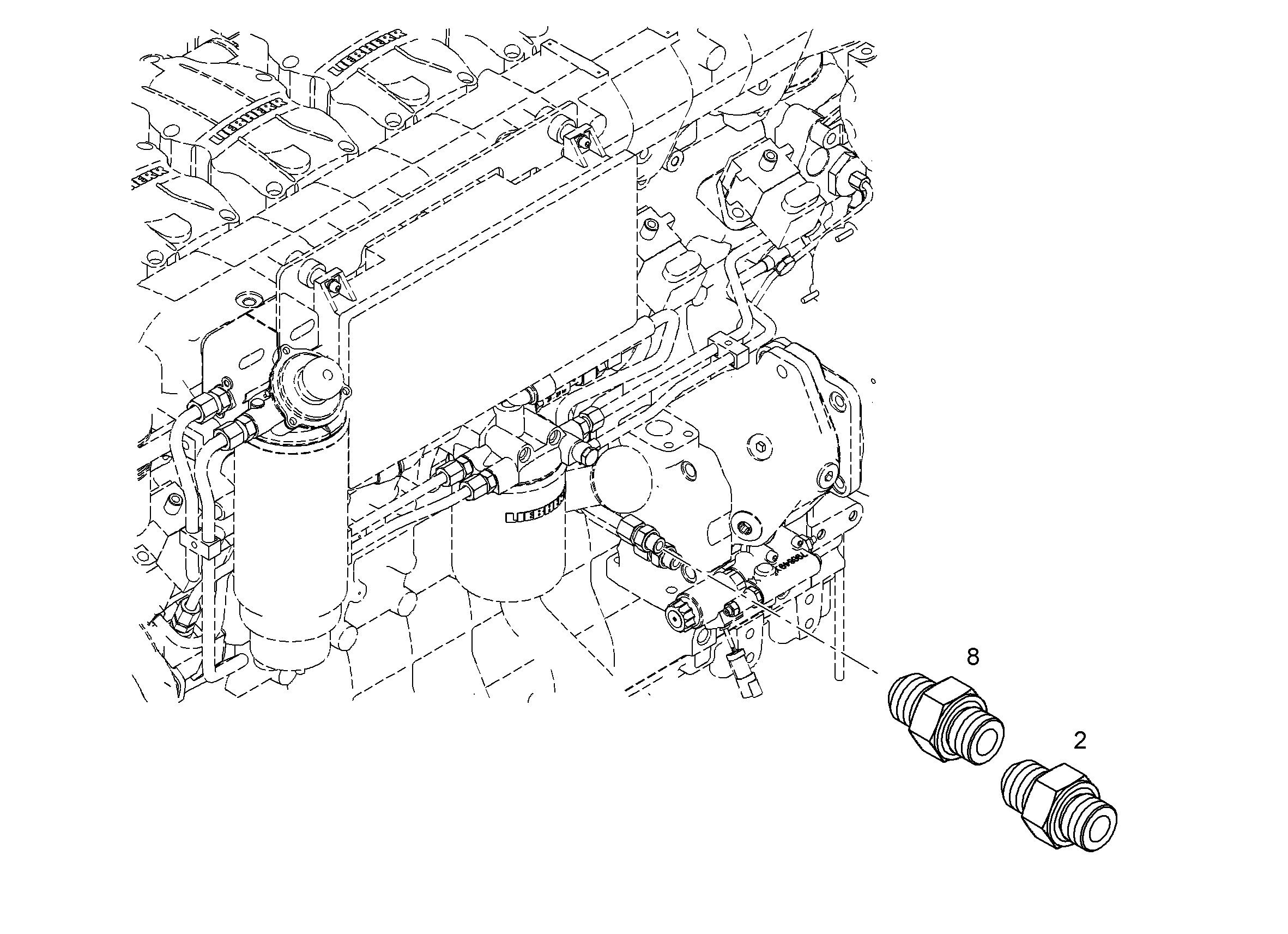 ШТУТЦЕР 3/4-16/M26X1,5 10116147 LIEBHERR