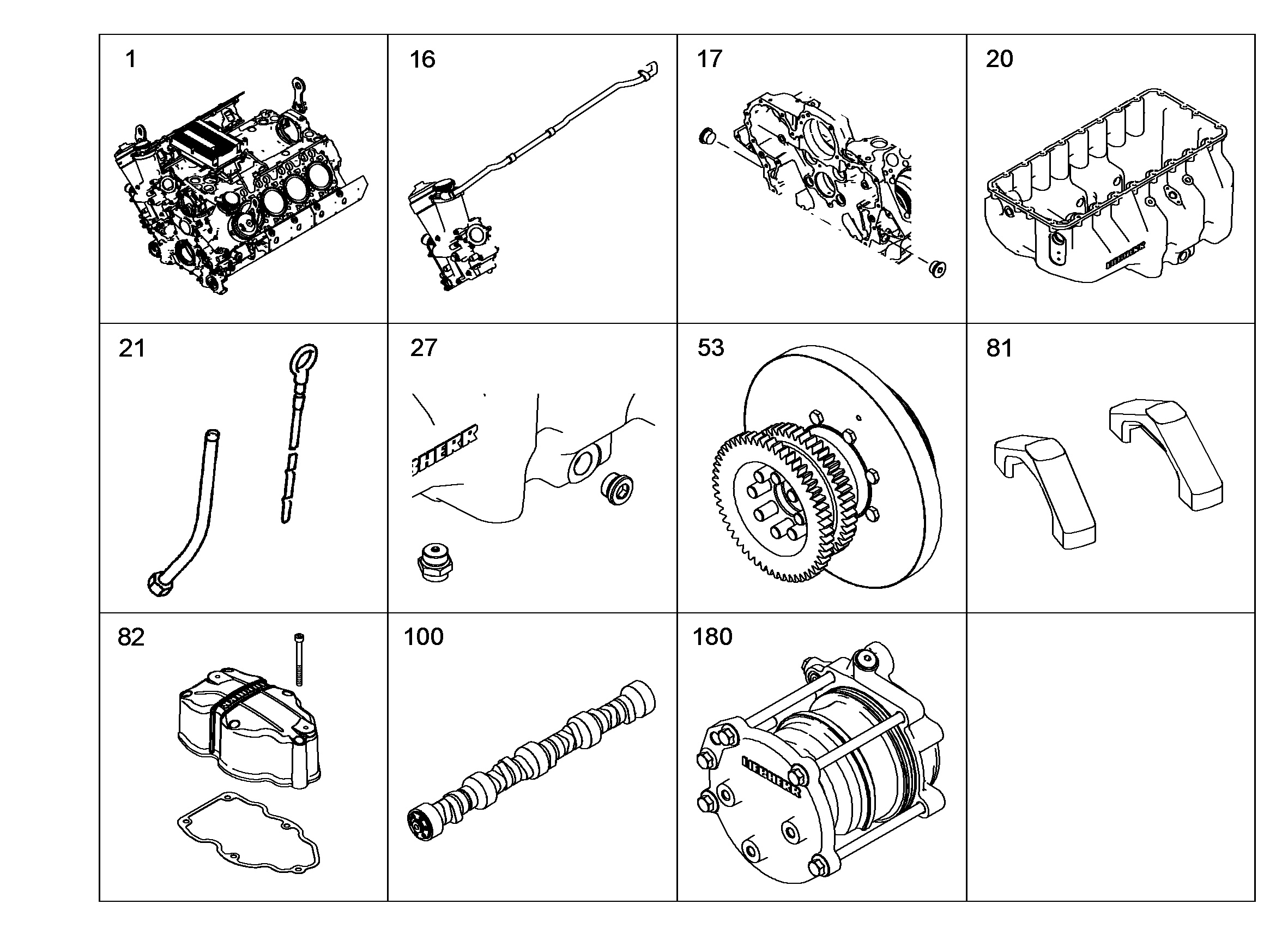 ЭЛЕМЕНТЫ ЗАПИРАЮЩИЕ 10118666 LIEBHERR