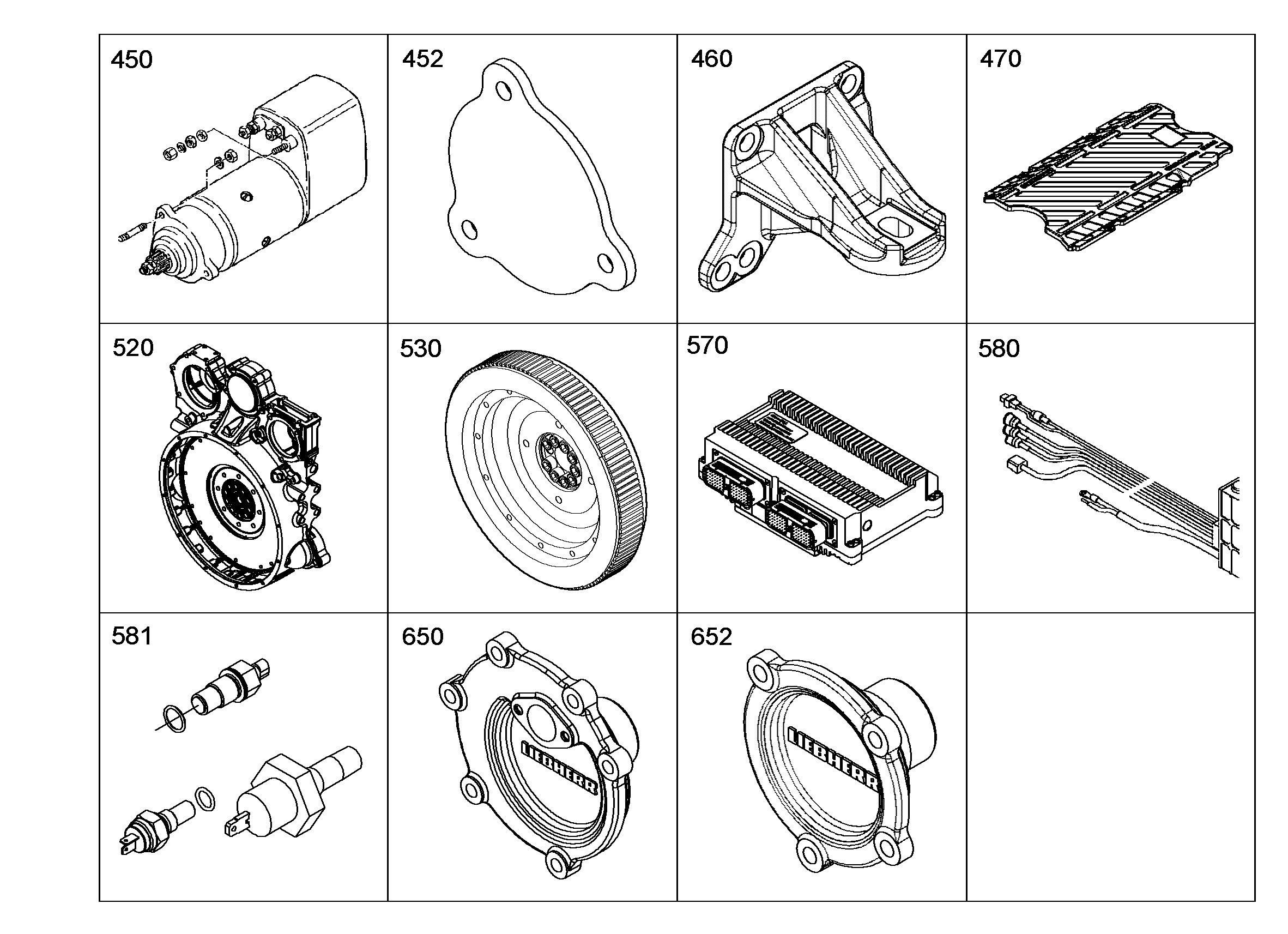 ЭЛЕМЕНТЫ ЗАПИРАЮЩИЕ NA1 10115530 LIEBHERR