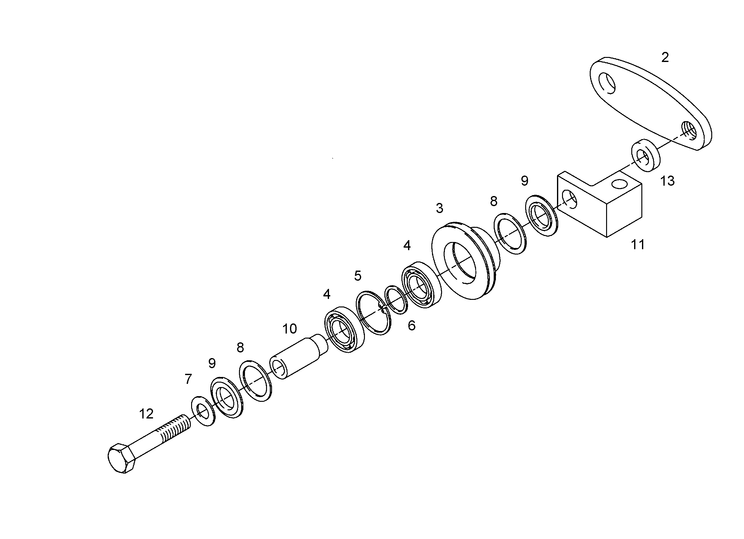 СТОПОРНОЕ КОЛЬЦО 47 10342283 LIEBHERR