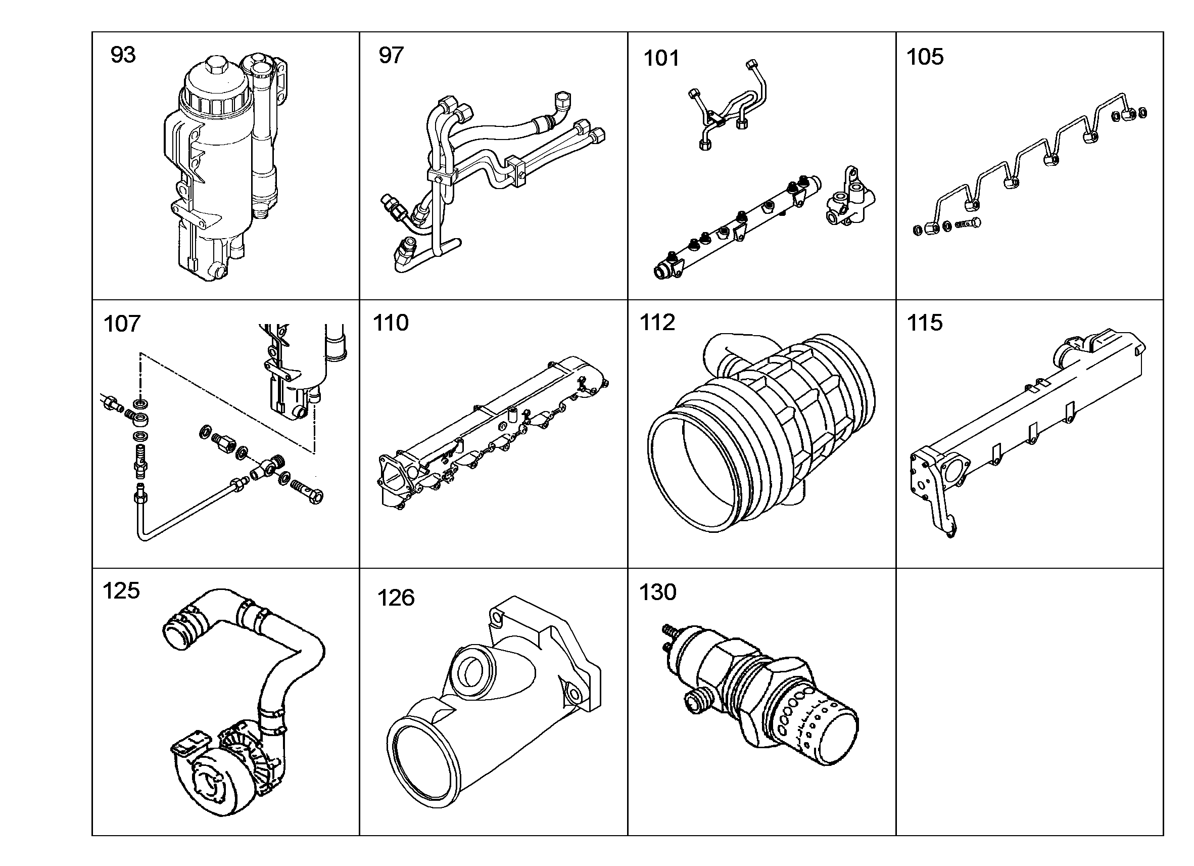 ЛИНИЯ СОЕДИНИТЕЛЬНАЯ, МОНТАЖ 9739350 LIEBHERR