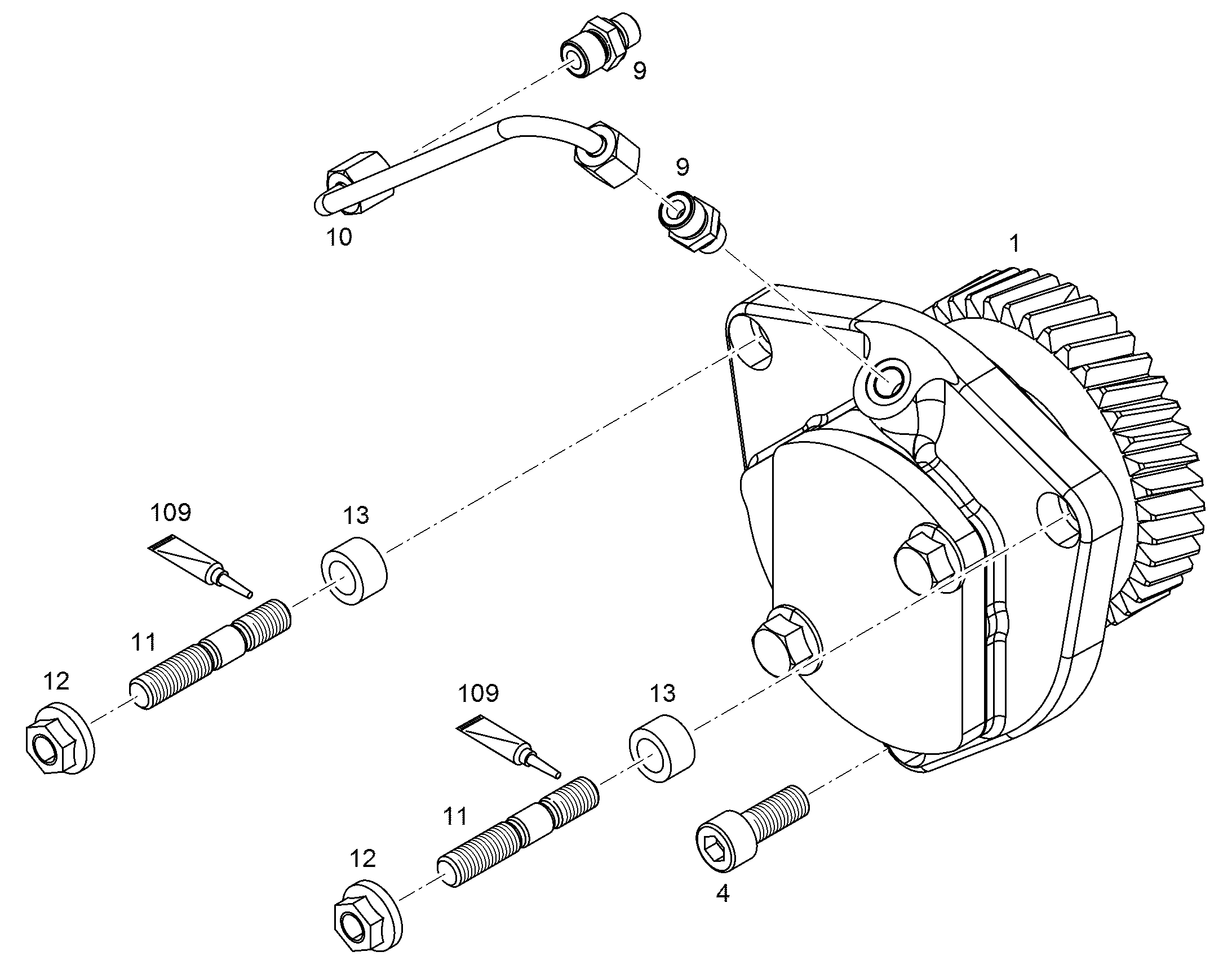 ГИЛЬЗА РАСПОРНАЯ 11X17,5X10 10119994 LIEBHERR