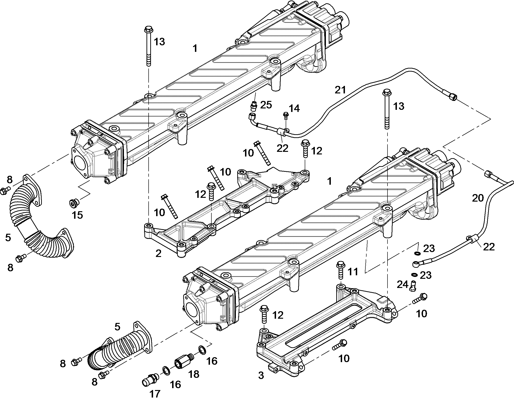 ШЛАНГОПРОВОД 6X867 10121495 LIEBHERR