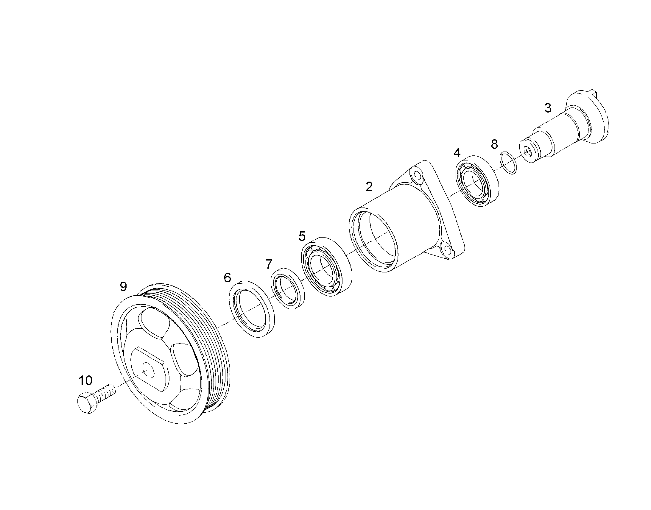 ШАРИКОПОДШИПНИК РАДИАЛЬНЫЙ -6008C4 40X68X15 745139101 LIEBHERR