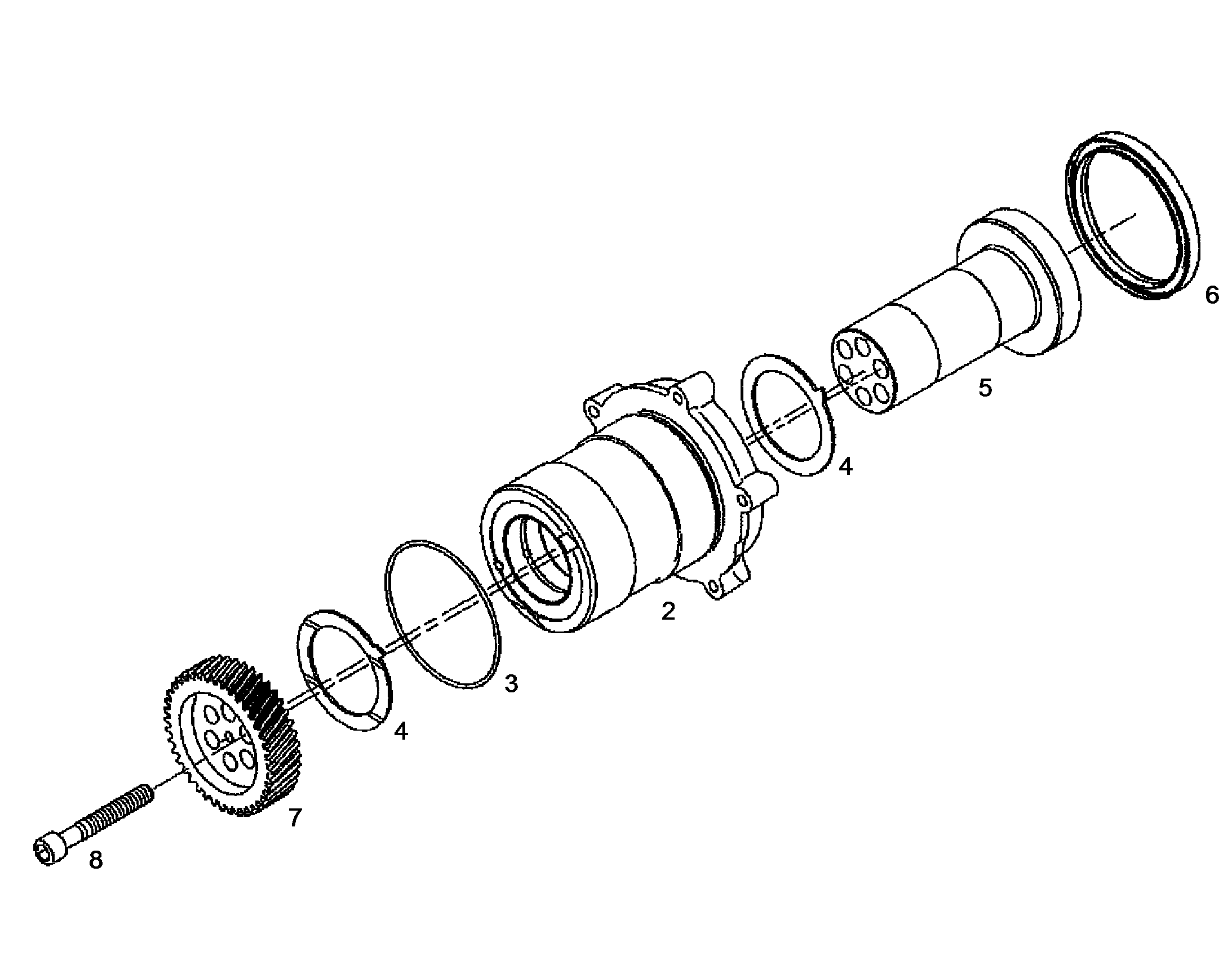 ВЕДУЩЕЕ КОЛЕСО 10443573 LIEBHERR