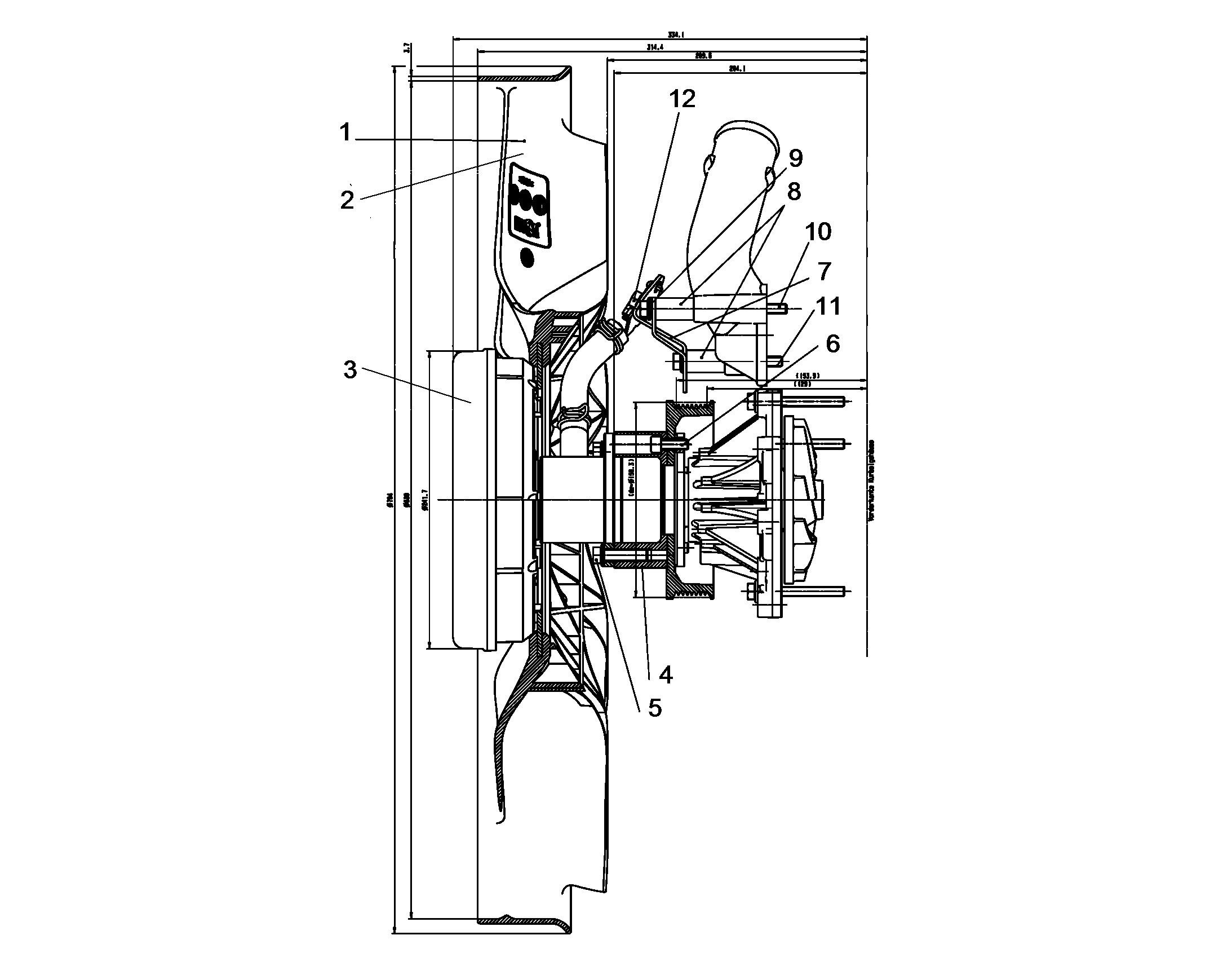 ГИЛЬЗА РАСПОРНАЯ 8,5X18X31 9078440 LIEBHERR