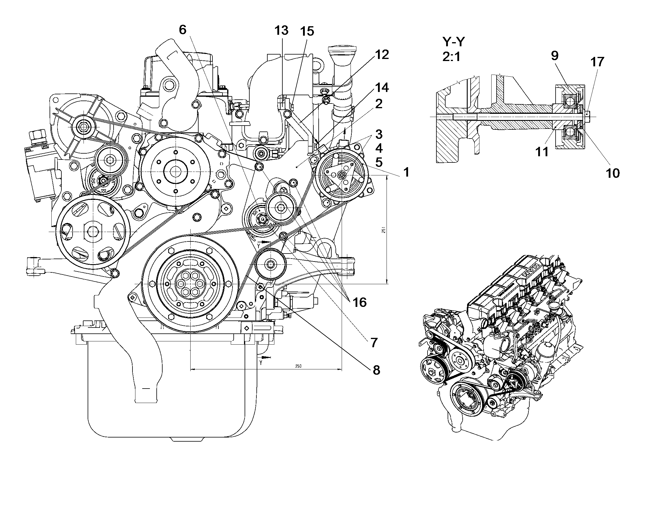 БОЛТ С ШЕСТИГРАННОЙ ГОЛОВКОЙ M10X40 10.9 MAN183-B1 10335569 LIEBHERR