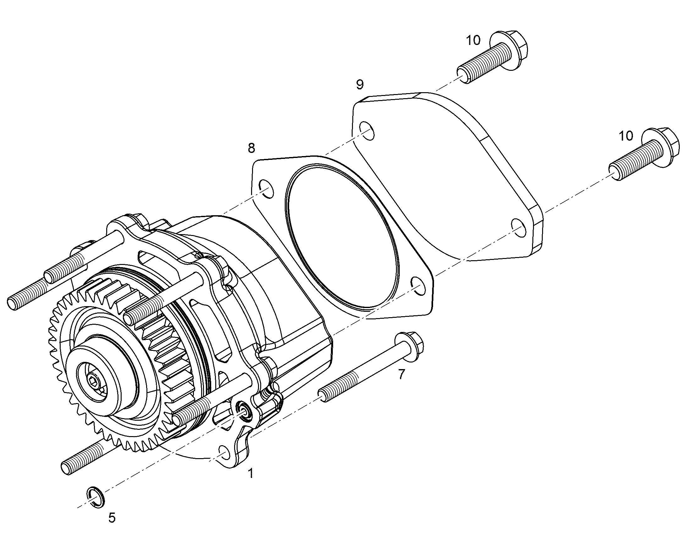 УПЛОТНЕНИЕ 10145642 LIEBHERR