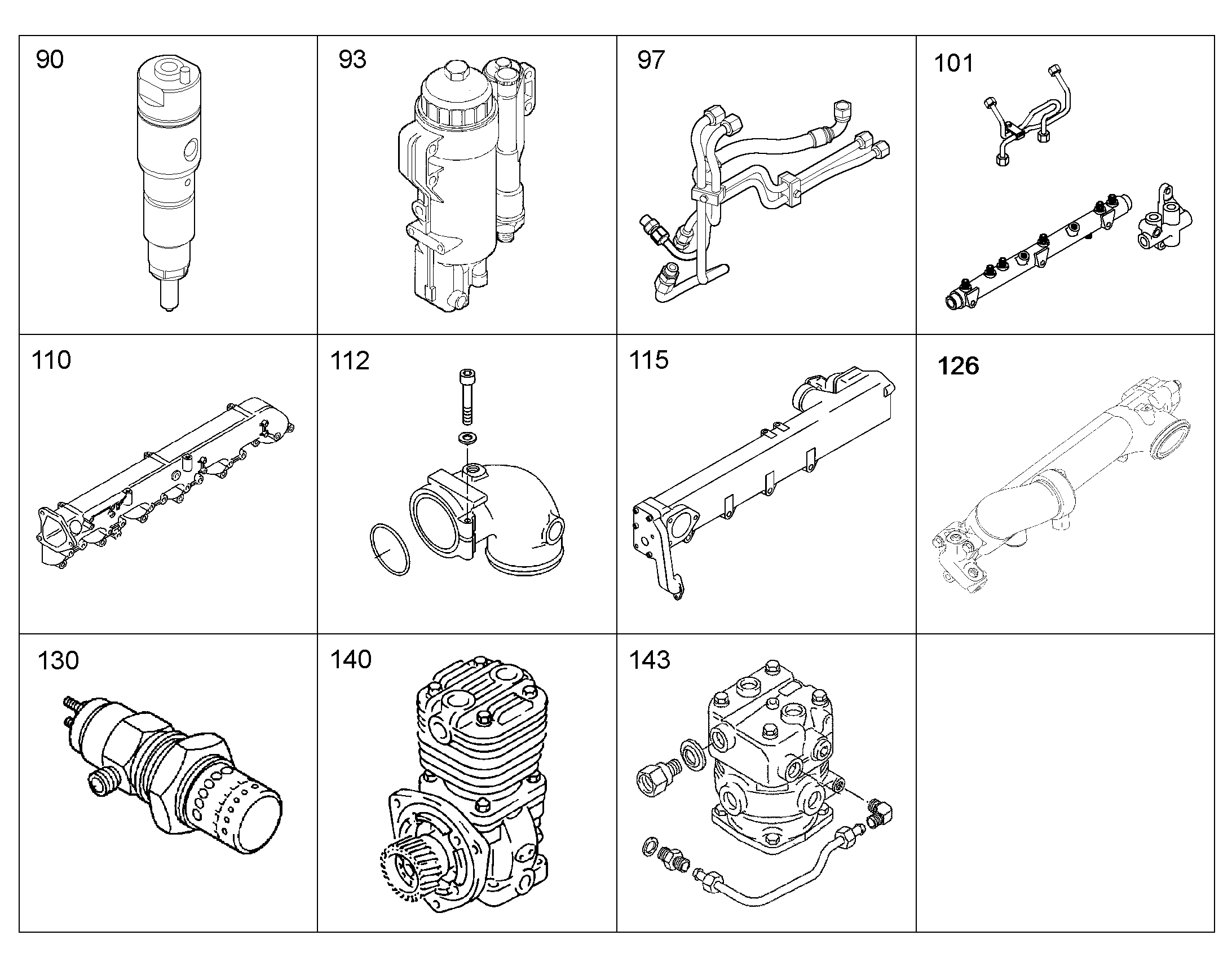 ФОРСУНКА ДИЗЕЛЯ С КРЕПЕЖОМ 9739418 LIEBHERR