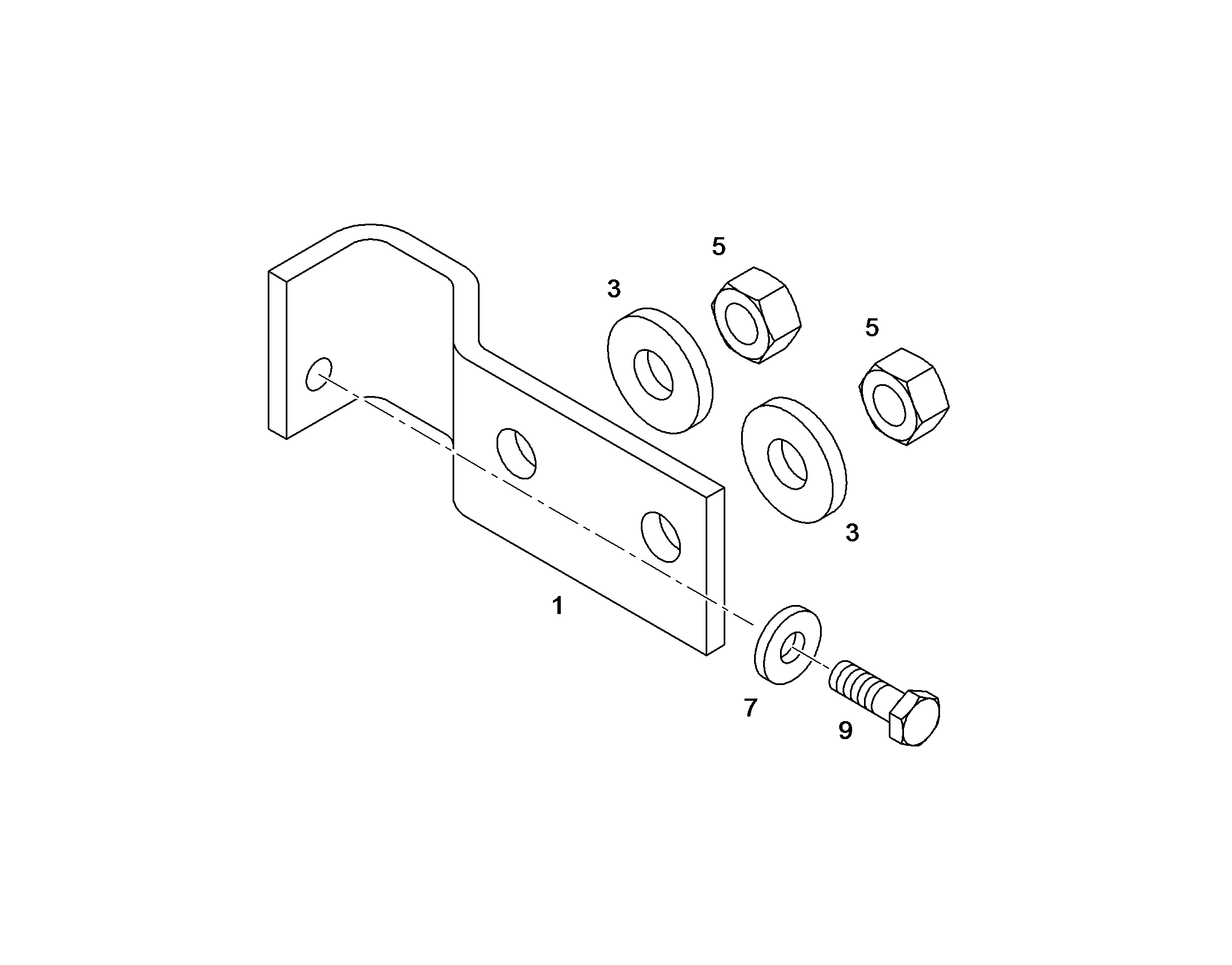 ШЕСТИГРАННАЯ ГАЙКА M16 10875617 LIEBHERR