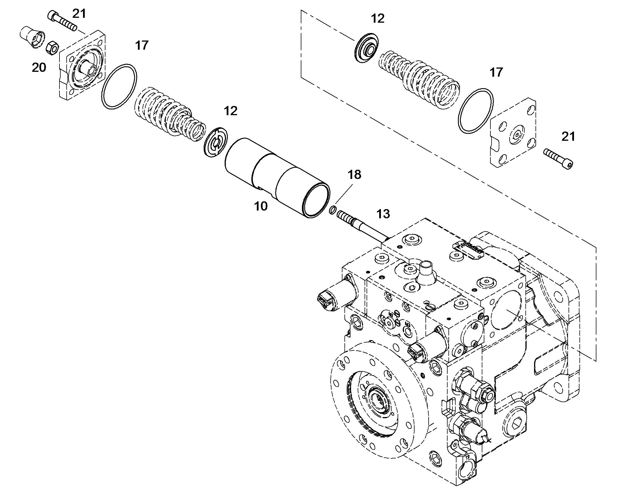ВИНТ УСТАНОВОЧНЫЙ M10X1X101X7 31CrMoV9 D 9076176 LIEBHERR
