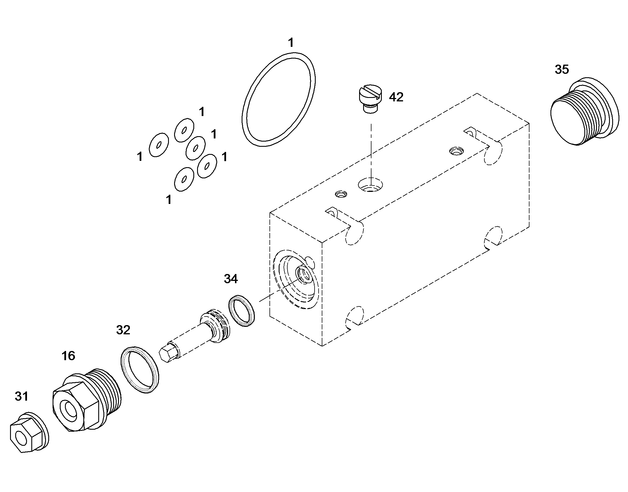 ЗАГЛУШКА РЕЗЬБОВАЯ M20X1,5 11SMnPb30+C 9076911 LIEBHERR
