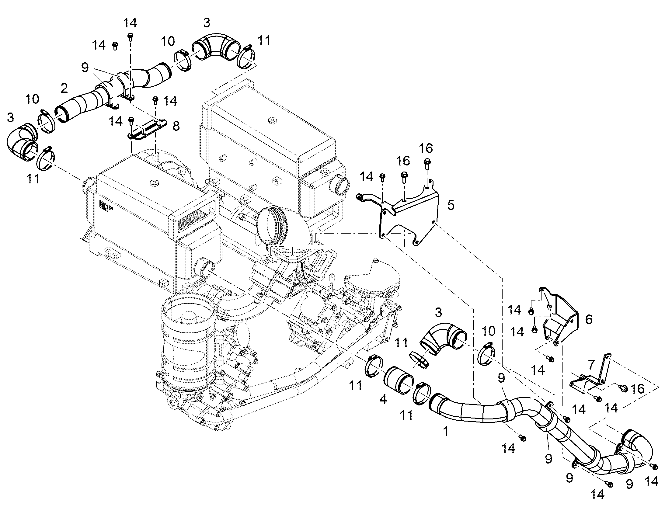 СКОБА DIN 3016-1 D1 61X20 W1-2-MVQ 11645396 LIEBHERR