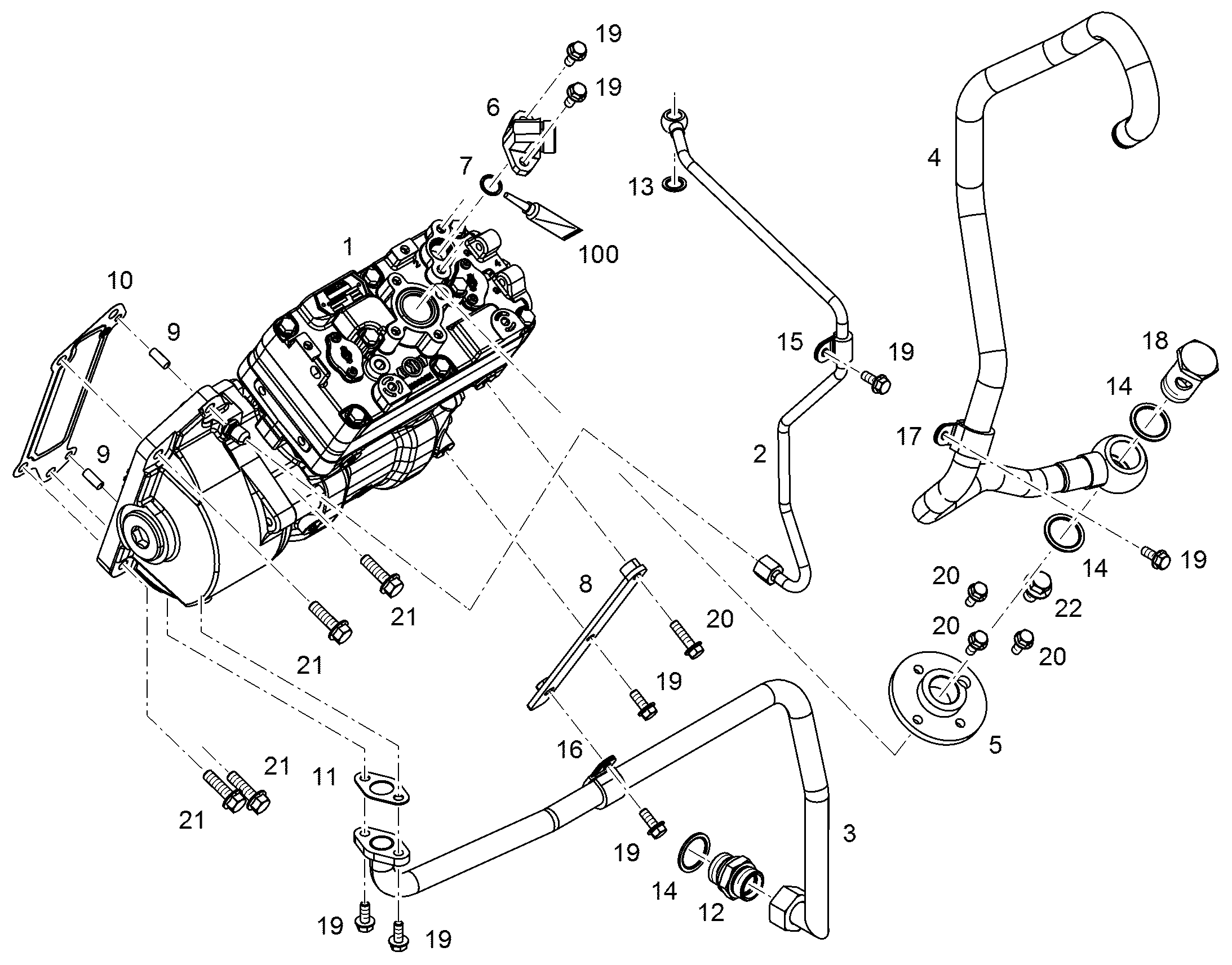 ПЕРЕХОДНИК 11391096 LIEBHERR