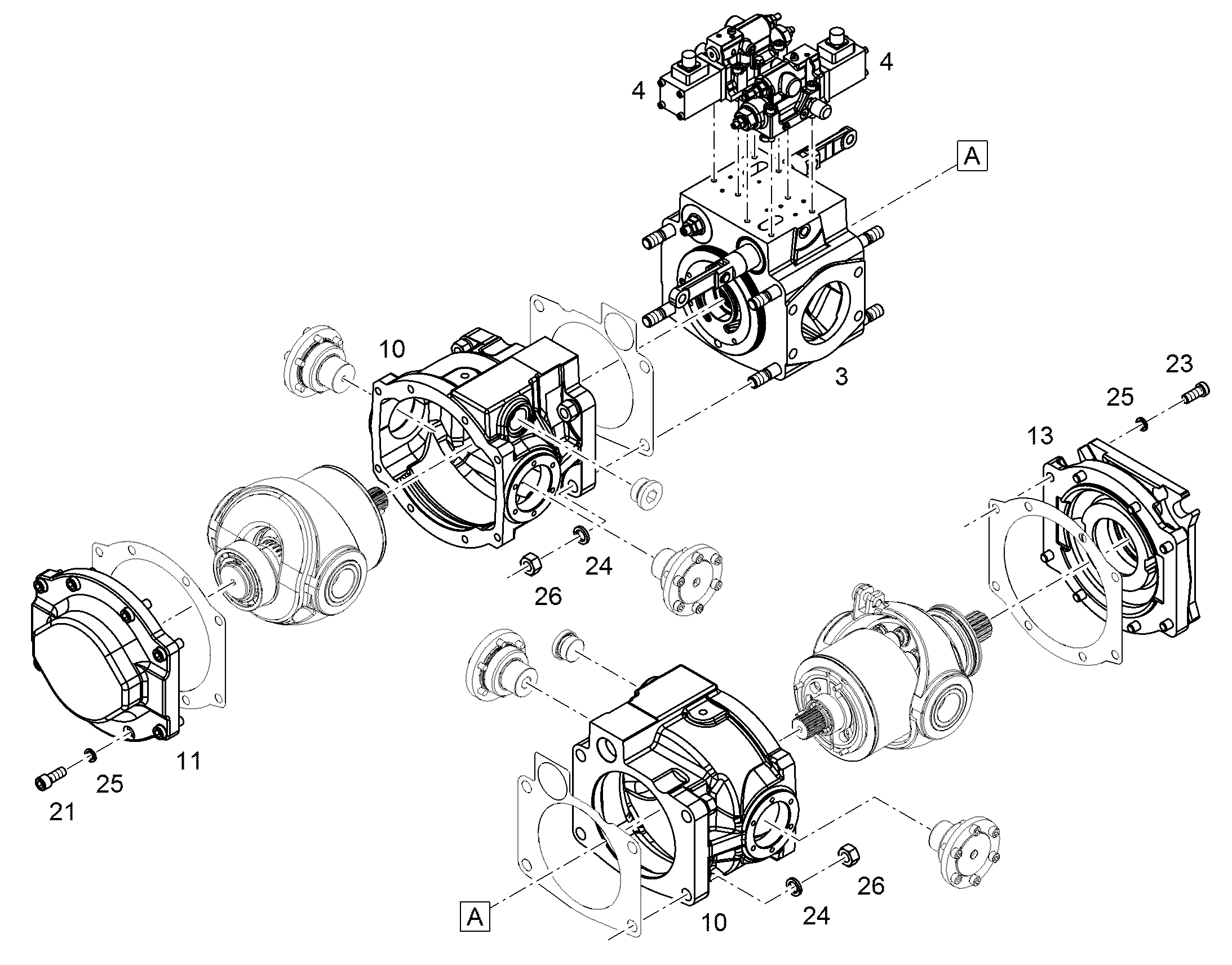 ФЛАНЕЦ СОЕДИНИТЕЛЬНЫЙ NG 140 10125504 LIEBHERR