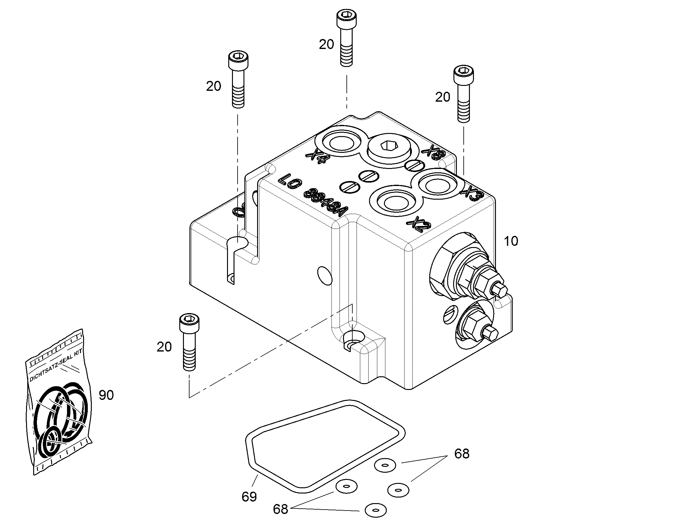 РЕГУЛЯТОР LR1-LS1 (D) 10153765 LIEBHERR
