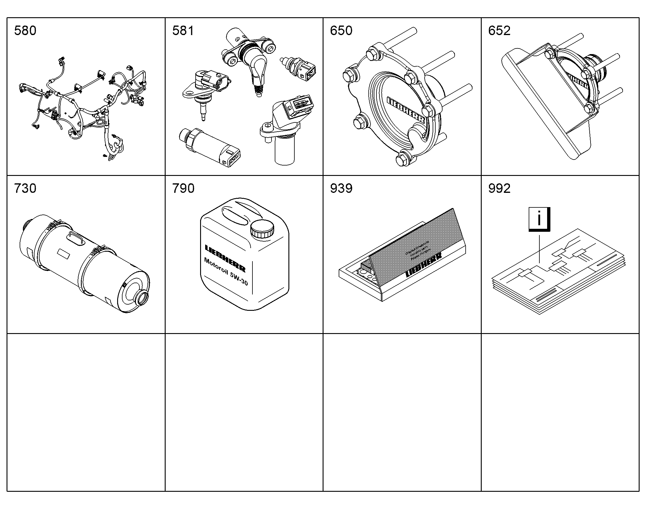 ЭЛЕМЕНТЫ ЗАПИРАЮЩИЕ NA2 10154940 LIEBHERR