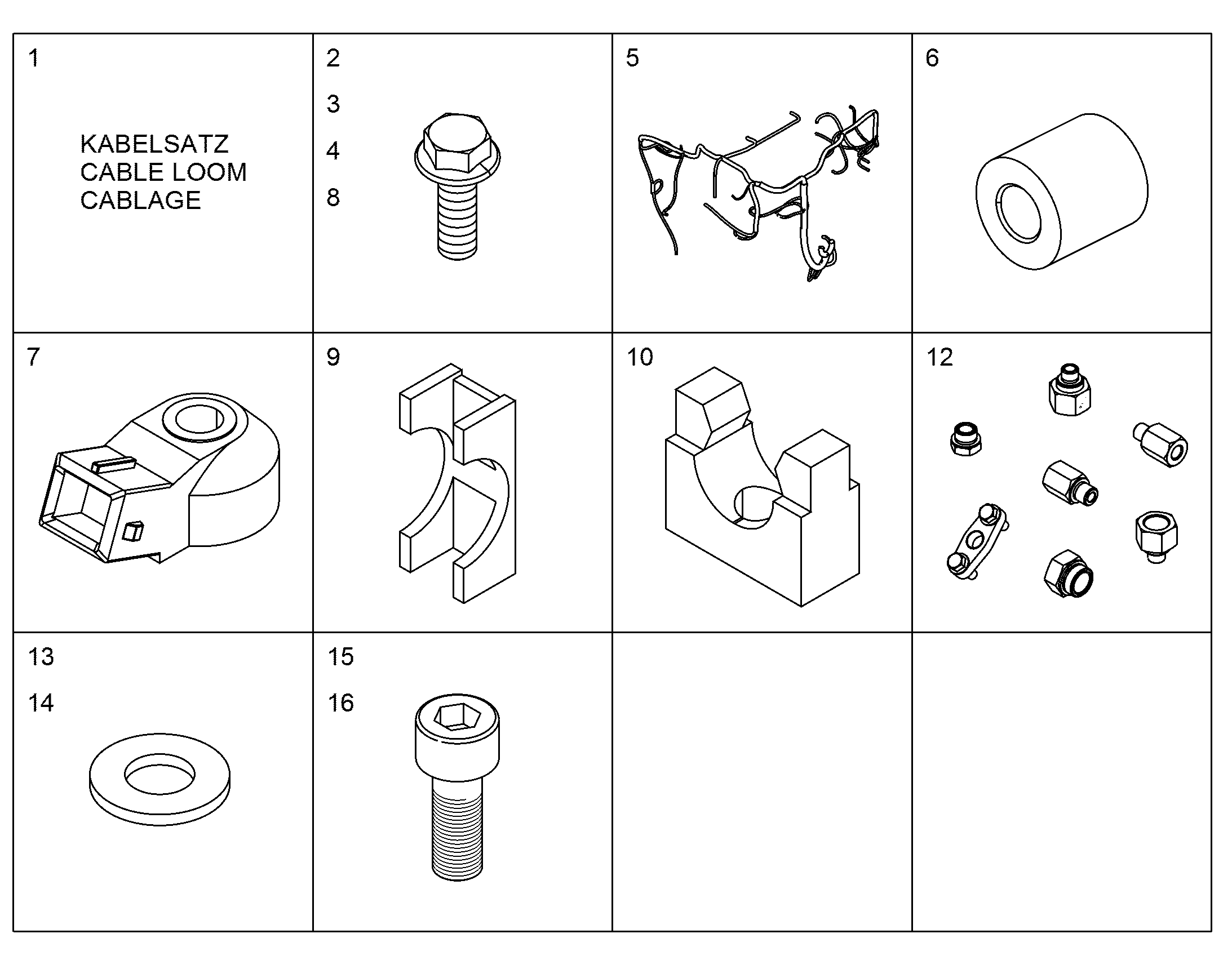 СКОБА КРЕПЛЕНИЯ d=20 10146514 LIEBHERR