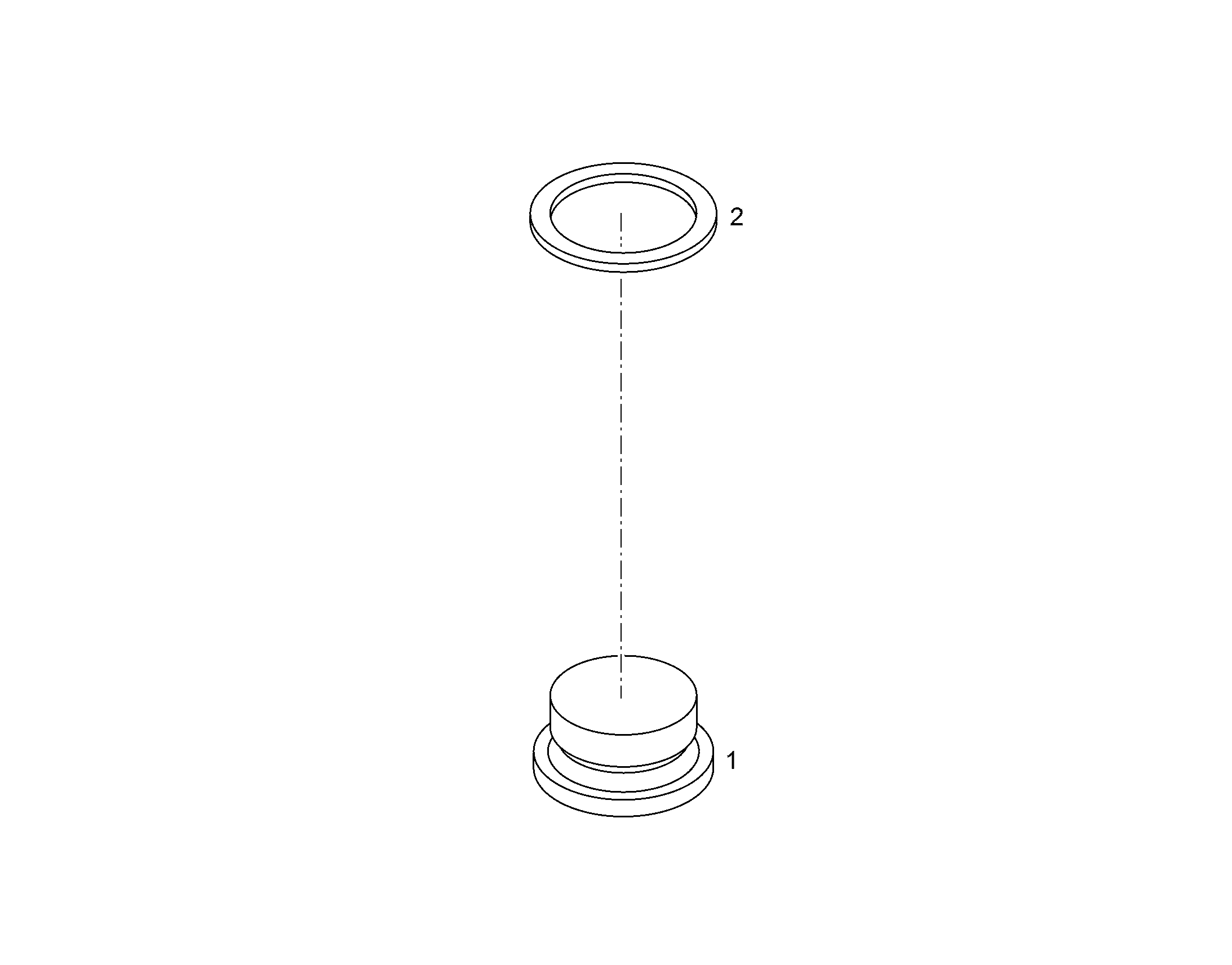 ПЕРЕКРЫТИЕ SW12/27 M22X1.5 NATUR 11356042 LIEBHERR