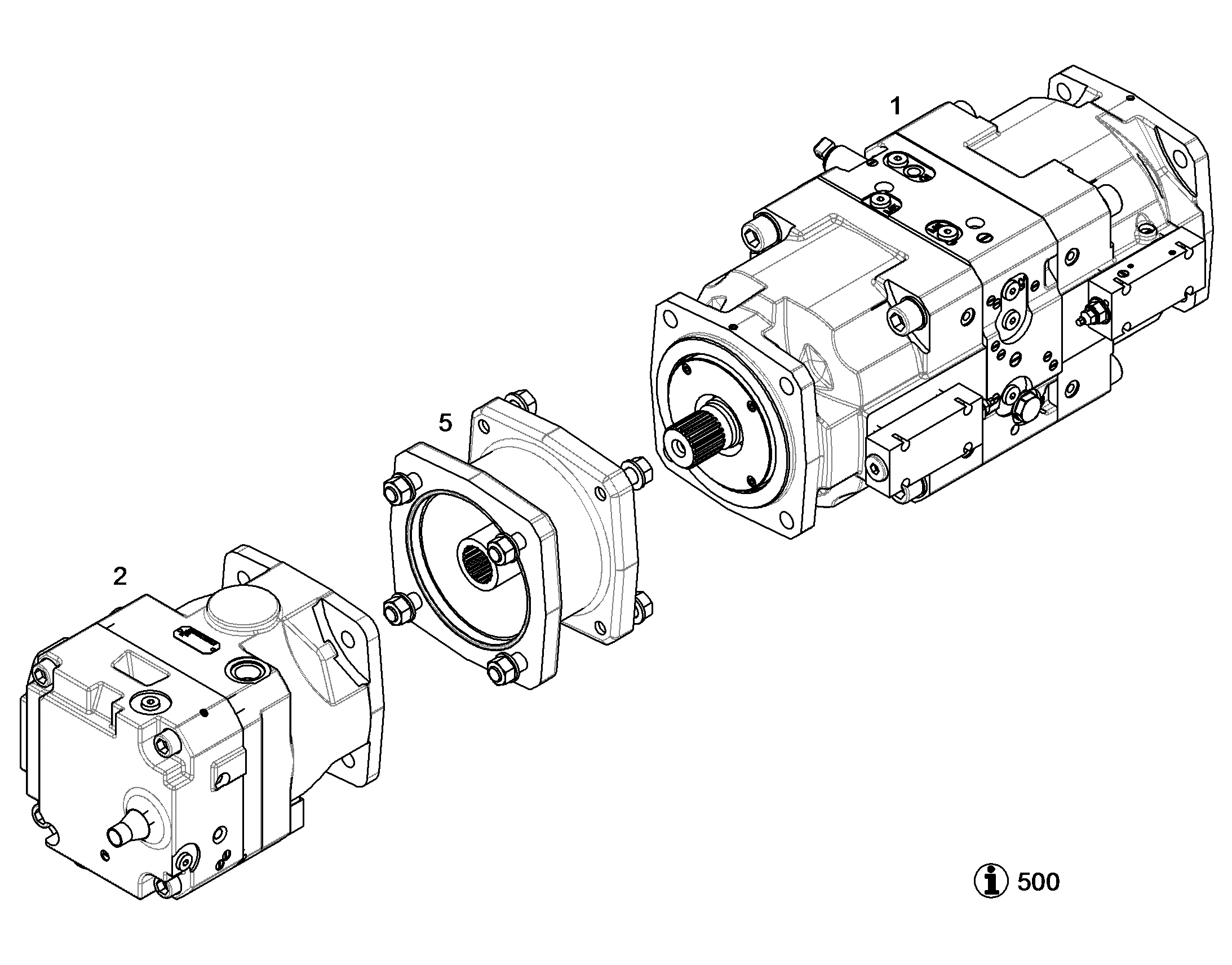 ДВОЙНОЙ ГИДР.ДВИГАТЕЛЬ DMVA G 165-165cm³/U 10129161 LIEBHERR