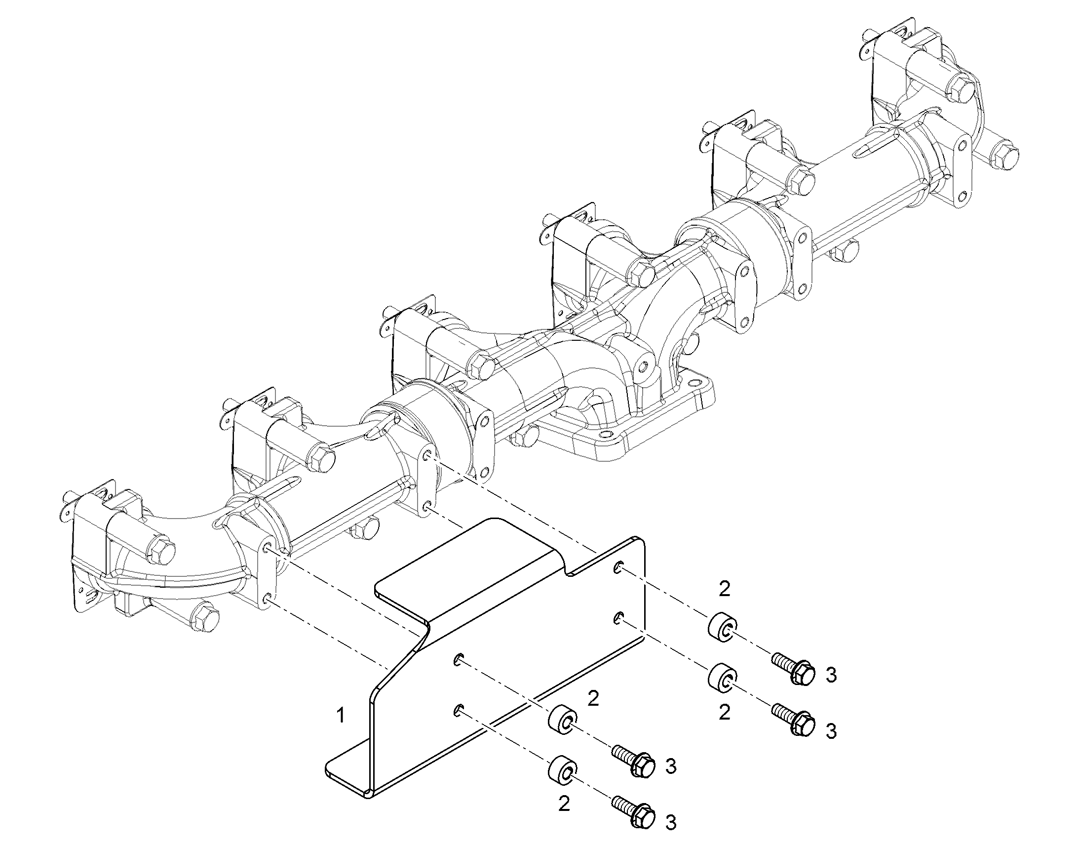 ЛИСТ ТЕРМОЗАЩИТНЫЙ 10146153 LIEBHERR