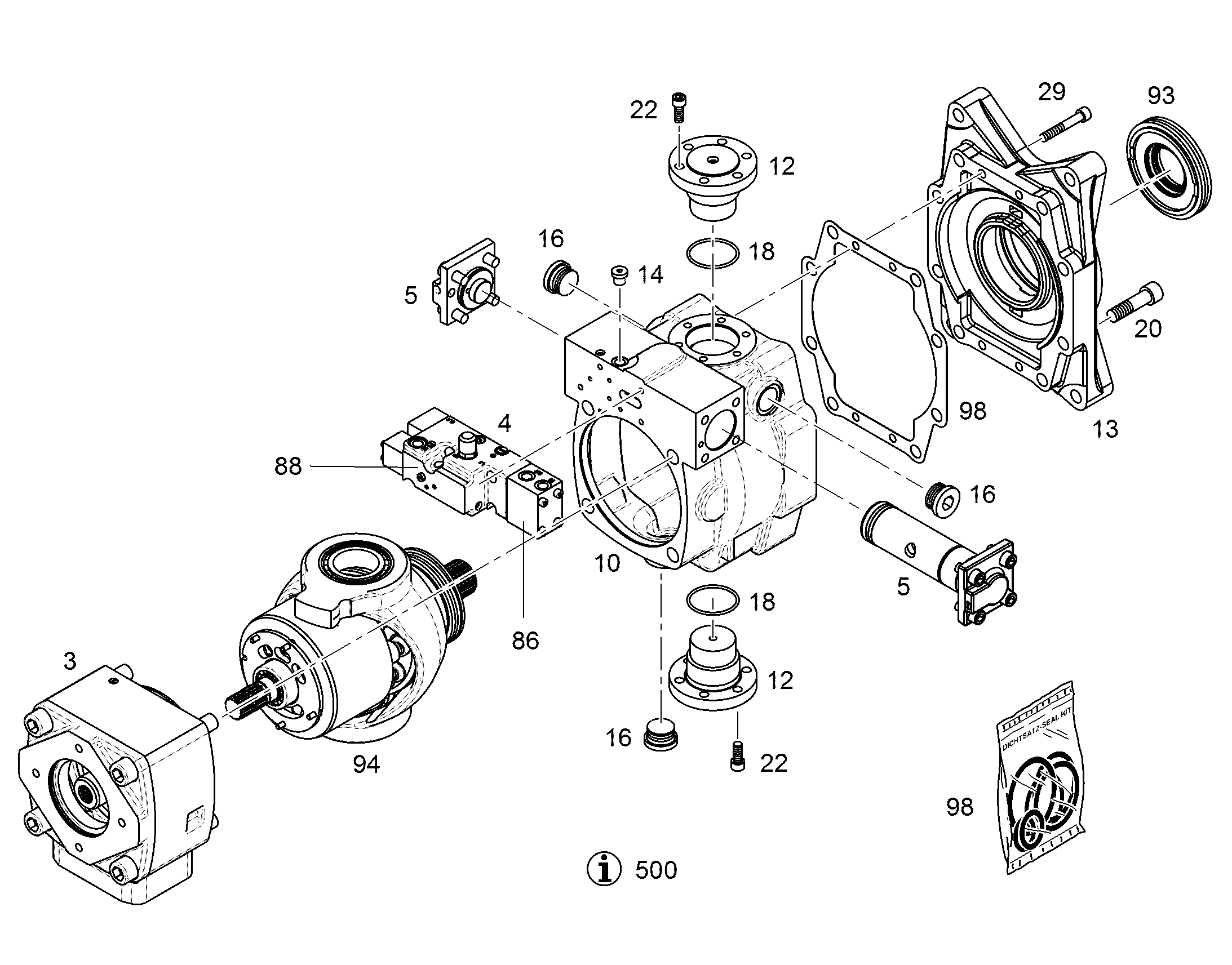 УЗЕЛ ПРИВОДНОЙ NG 165 9076896 LIEBHERR