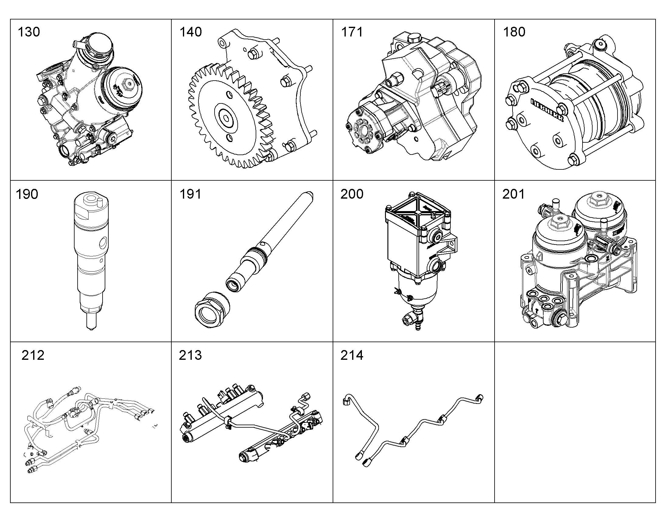ТОПЛИВОПРОВОДЫ 10121104 LIEBHERR