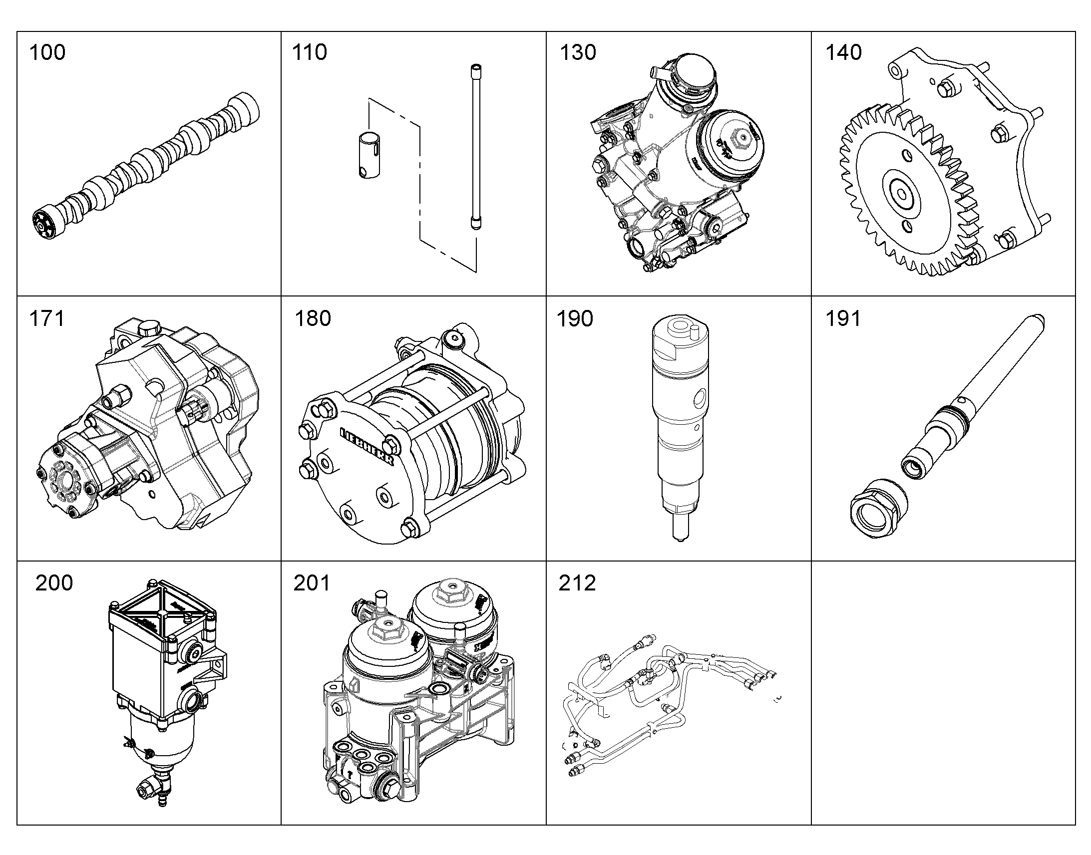 ТОПЛИВОПРОВОДЫ 10124781 LIEBHERR
