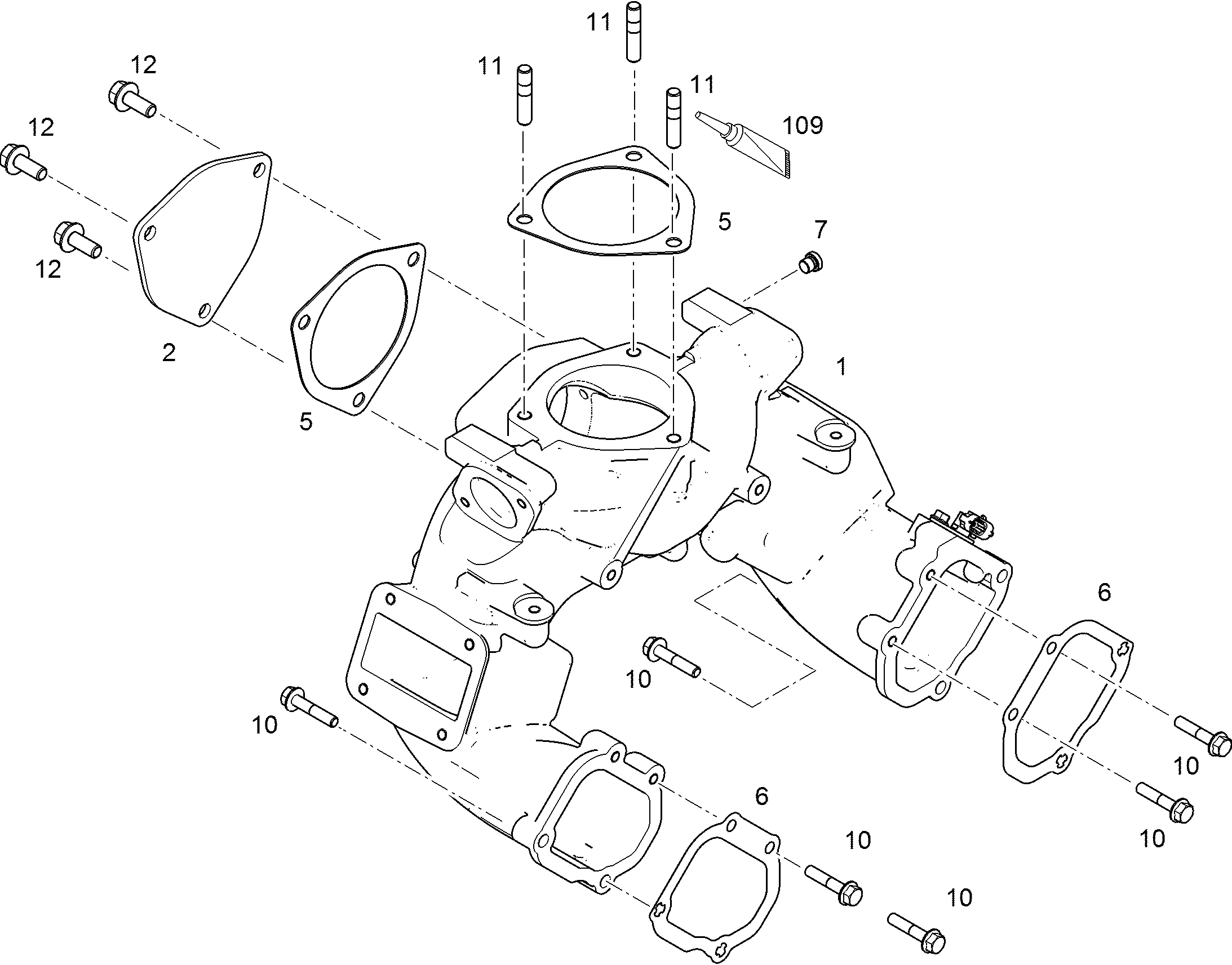 ПРОВОД СОЕДИНИТЕЛЬНЫЙ 10125345 LIEBHERR