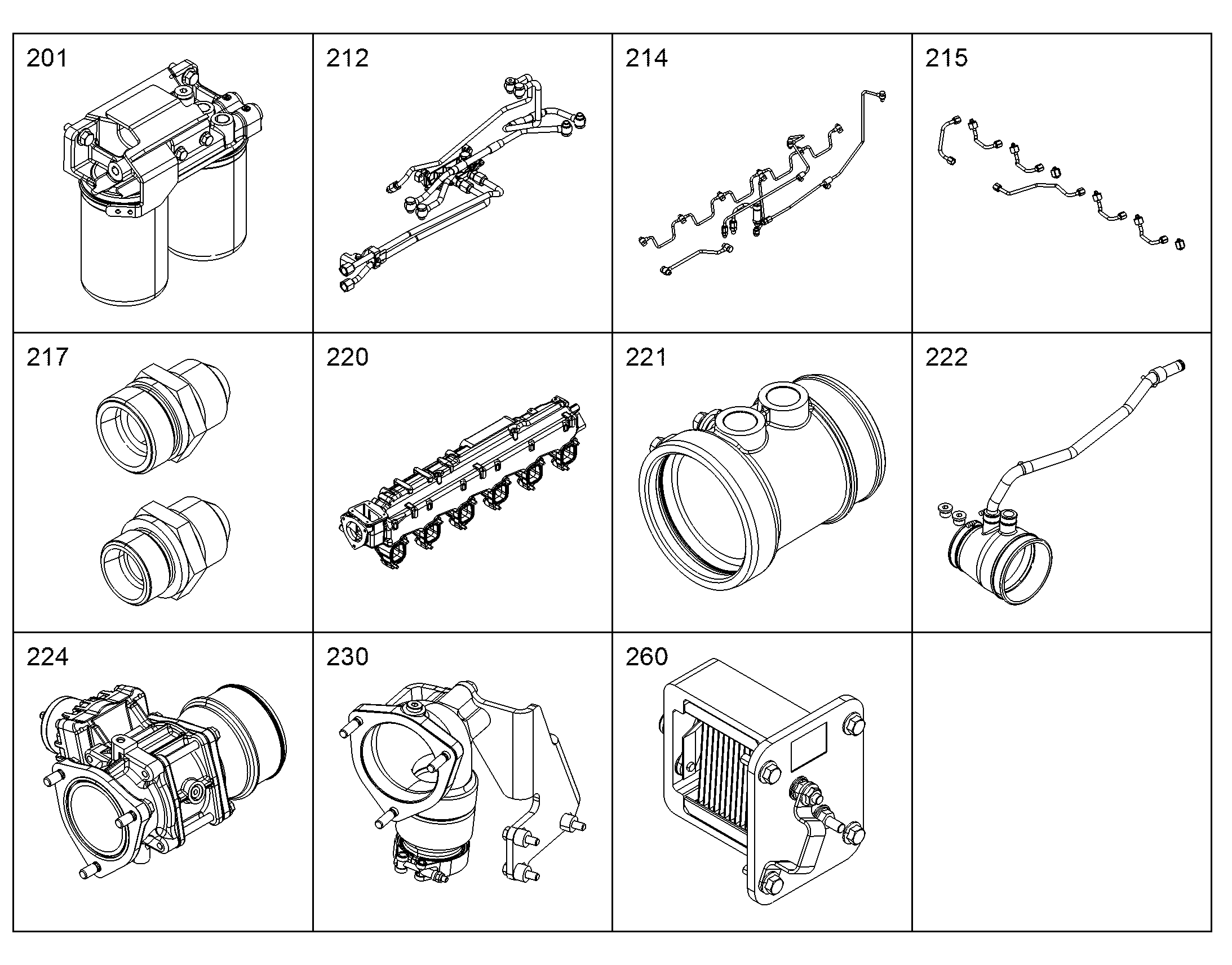 ЗАСАСЫВАНИЕ ВОЗДУХА, УСТАНОВКА 10139950 LIEBHERR