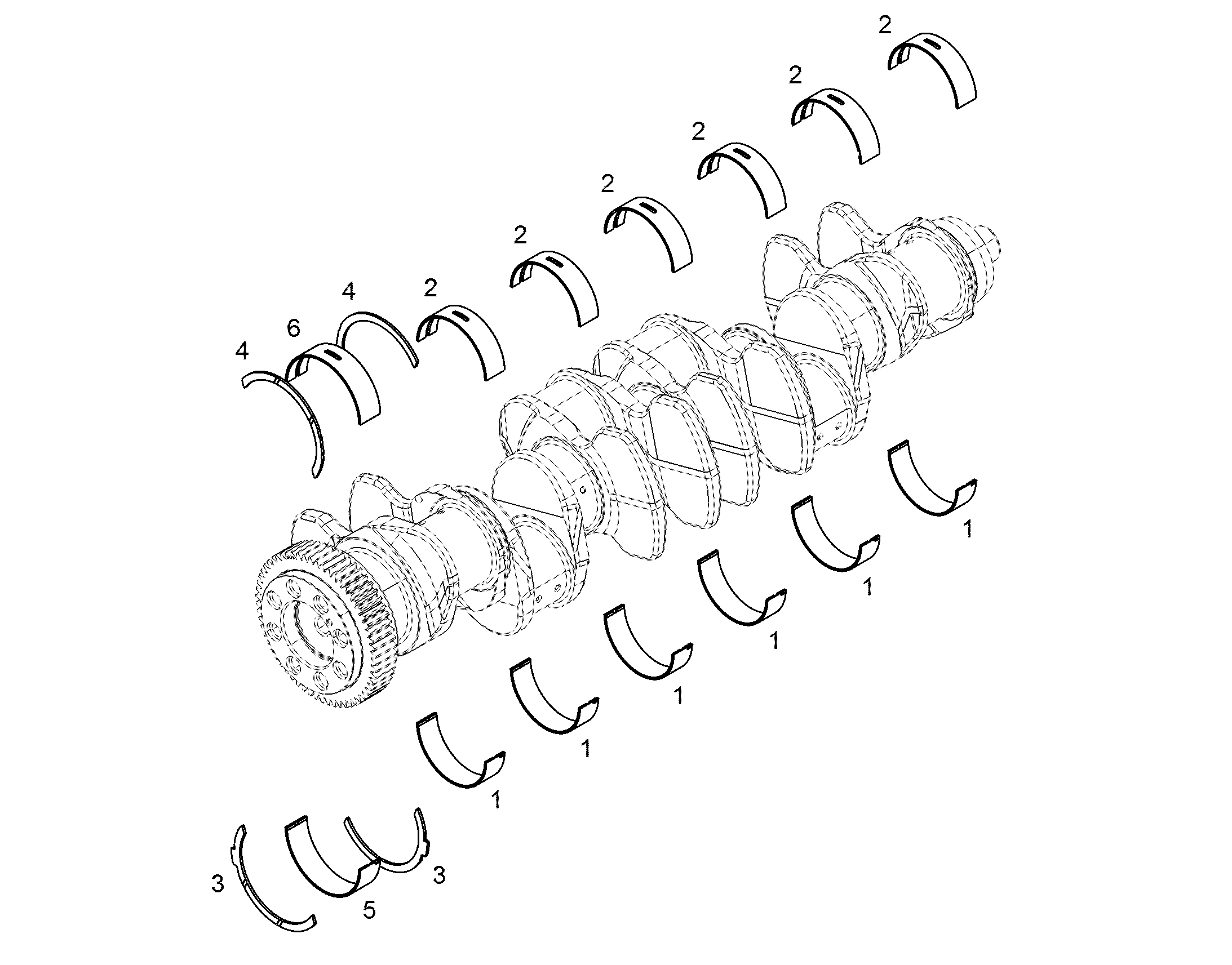 КОРЕННОЙ ПОДШИПНИК 10147176 LIEBHERR