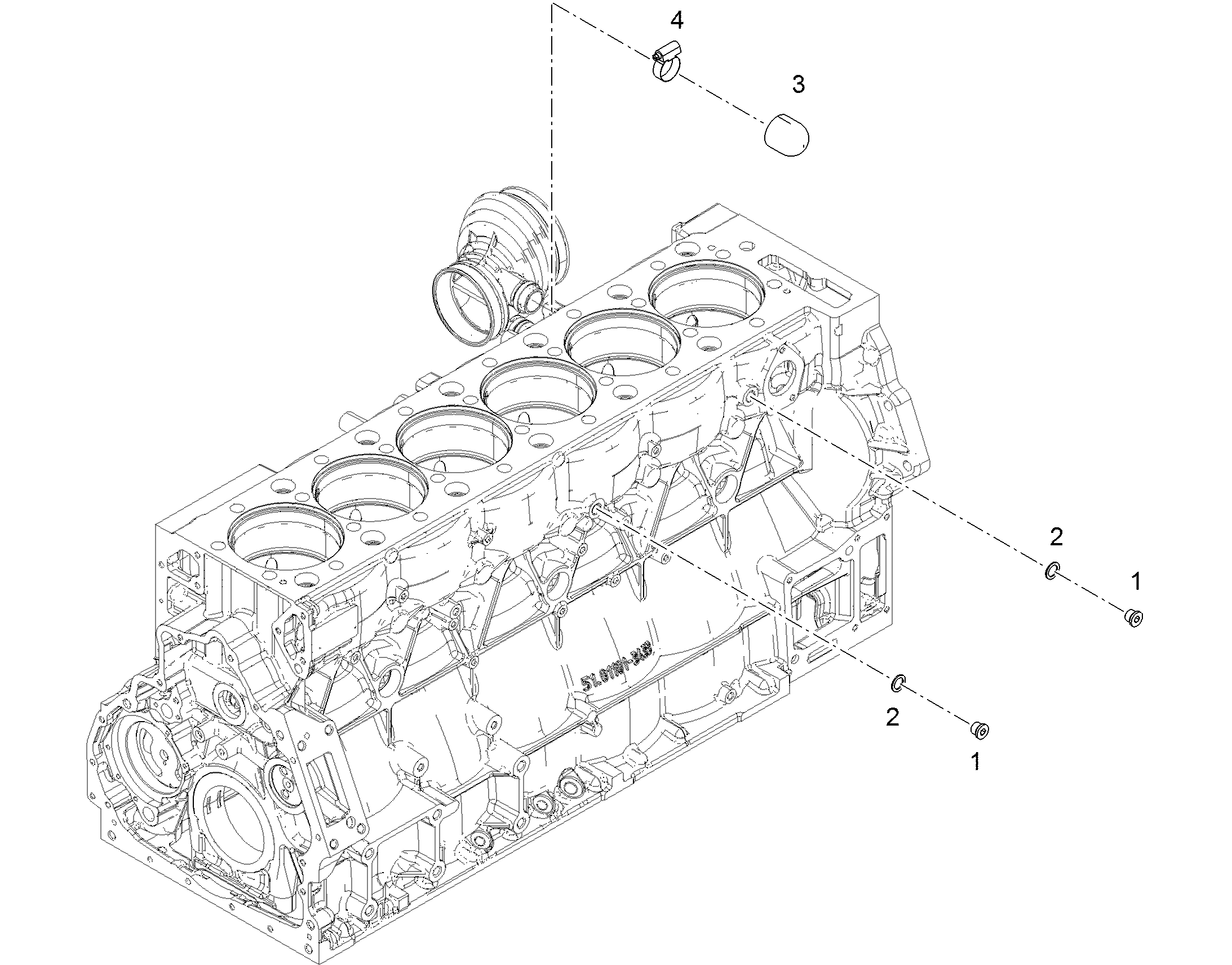 СКОБА ДЛЯ КРЕПЛЕНИЯ ШЛАНГА A 35-50X13 11110354 LIEBHERR