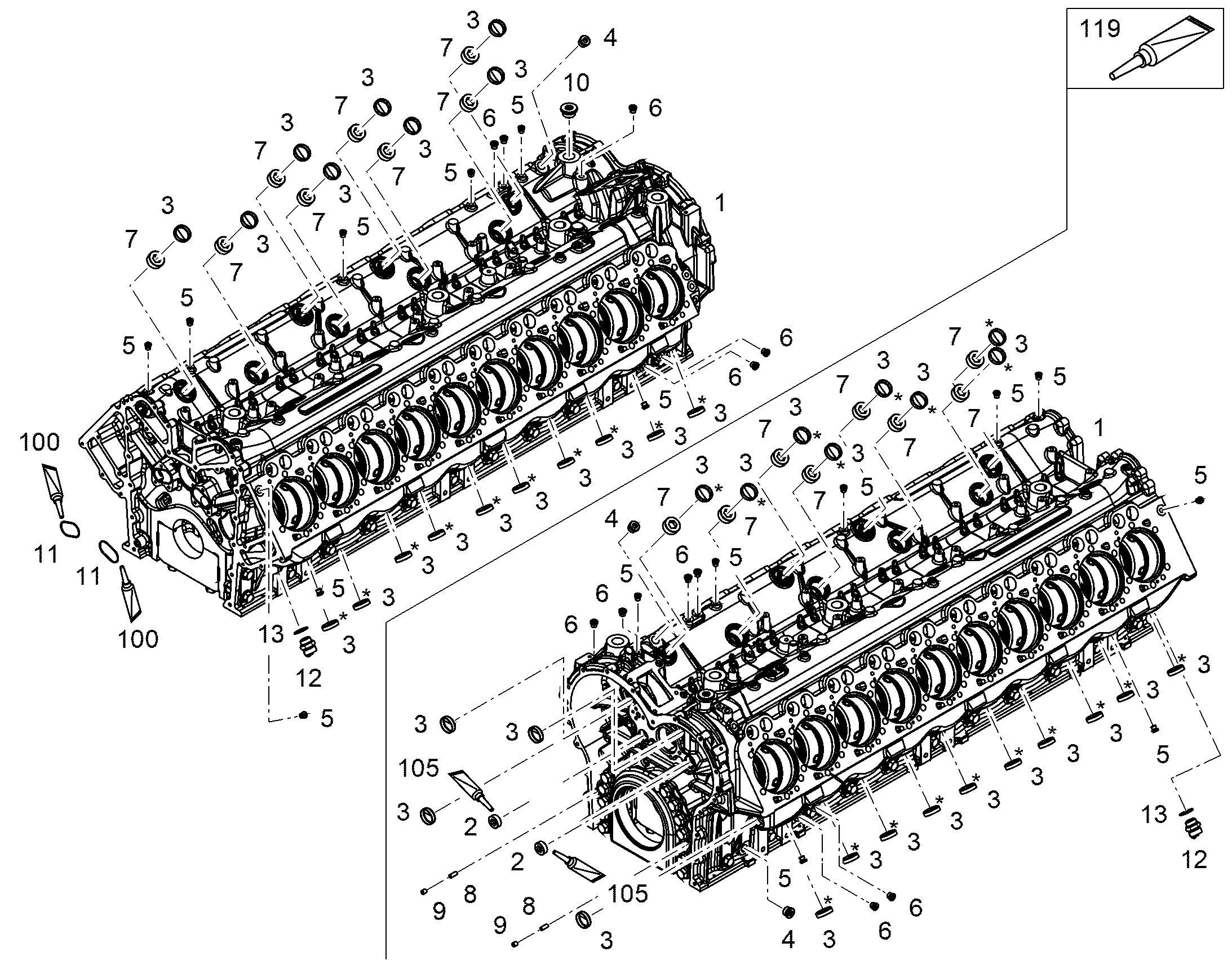 ЗАГЛУШКА РЕЗЬБОВАЯ M36X4 C45 11383444 LIEBHERR