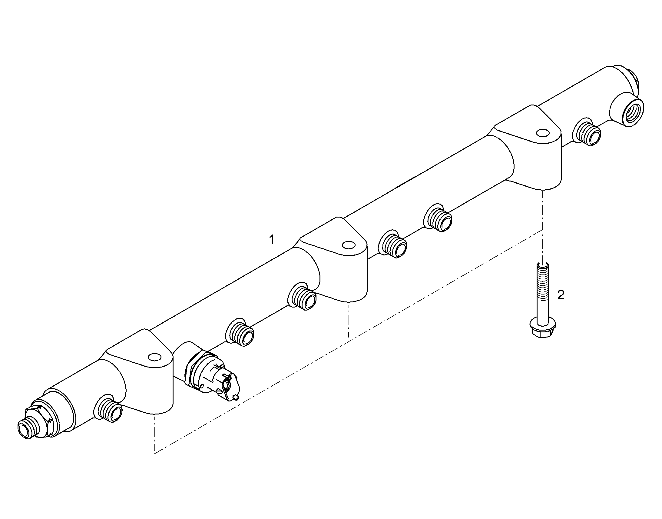 ТРУБА НАПОРНАЯ 11110496 LIEBHERR