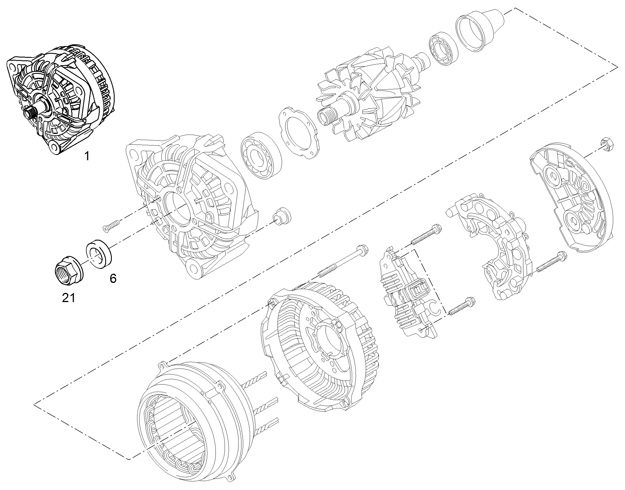 ШЕСТИГРАННАЯ ГАЙКА С ФЛАНЦЕМ M16X1,5 11160922 LIEBHERR