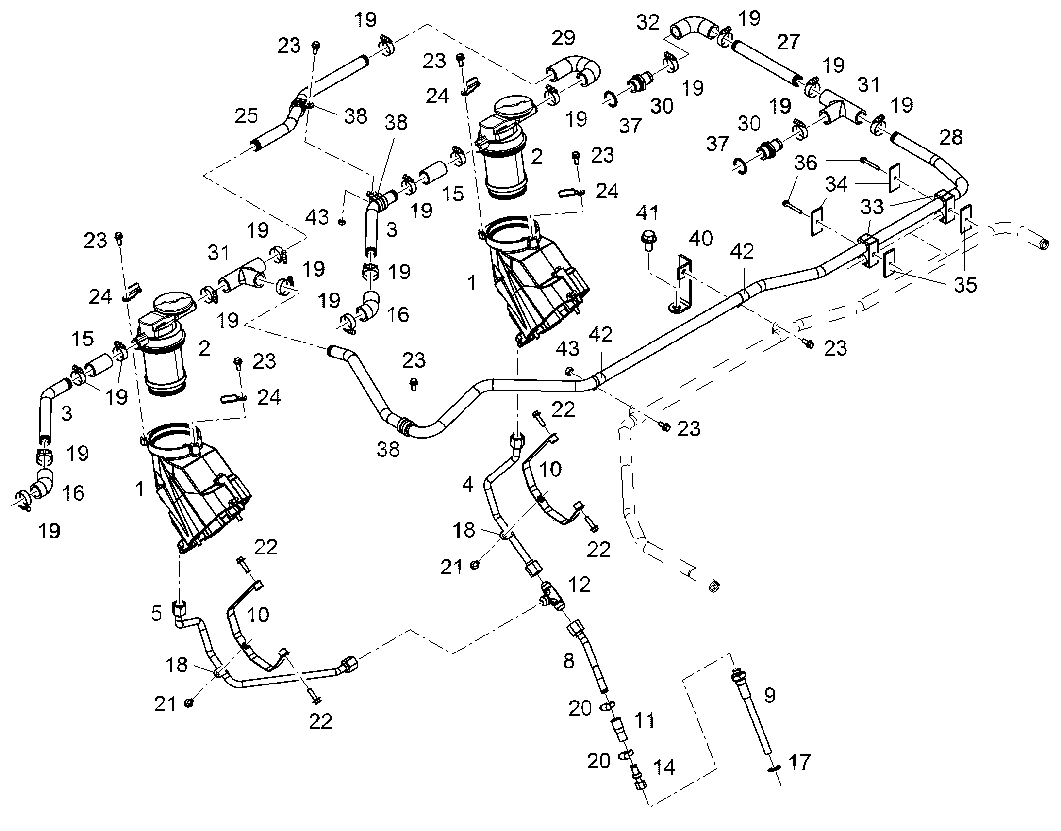 МАСЛООТДЕЛИТЕЛЬ OEL 12413566 LIEBHERR
