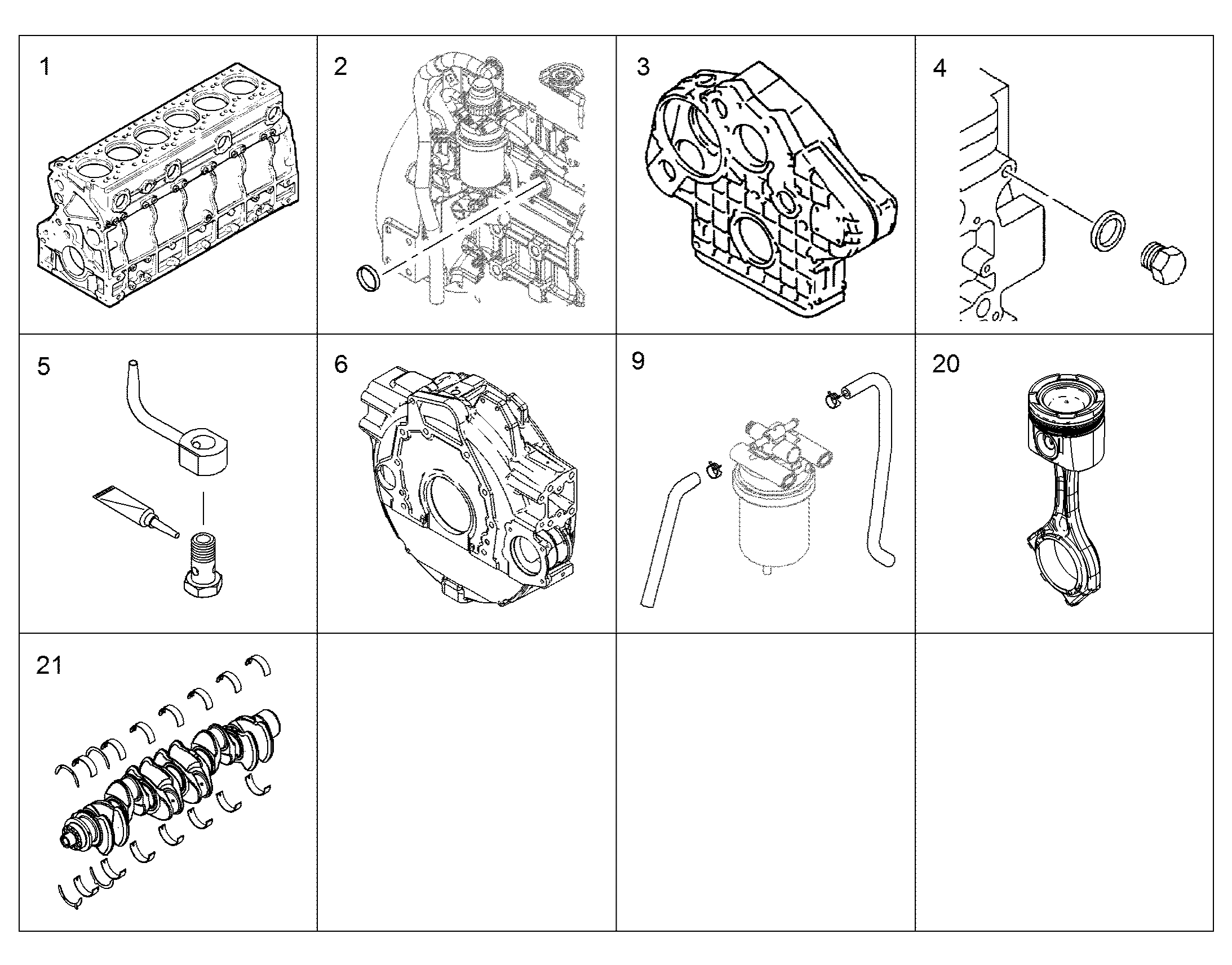КОМПЛЕКТУЮЩИЕ ДЕТАЛИ 9739786 LIEBHERR